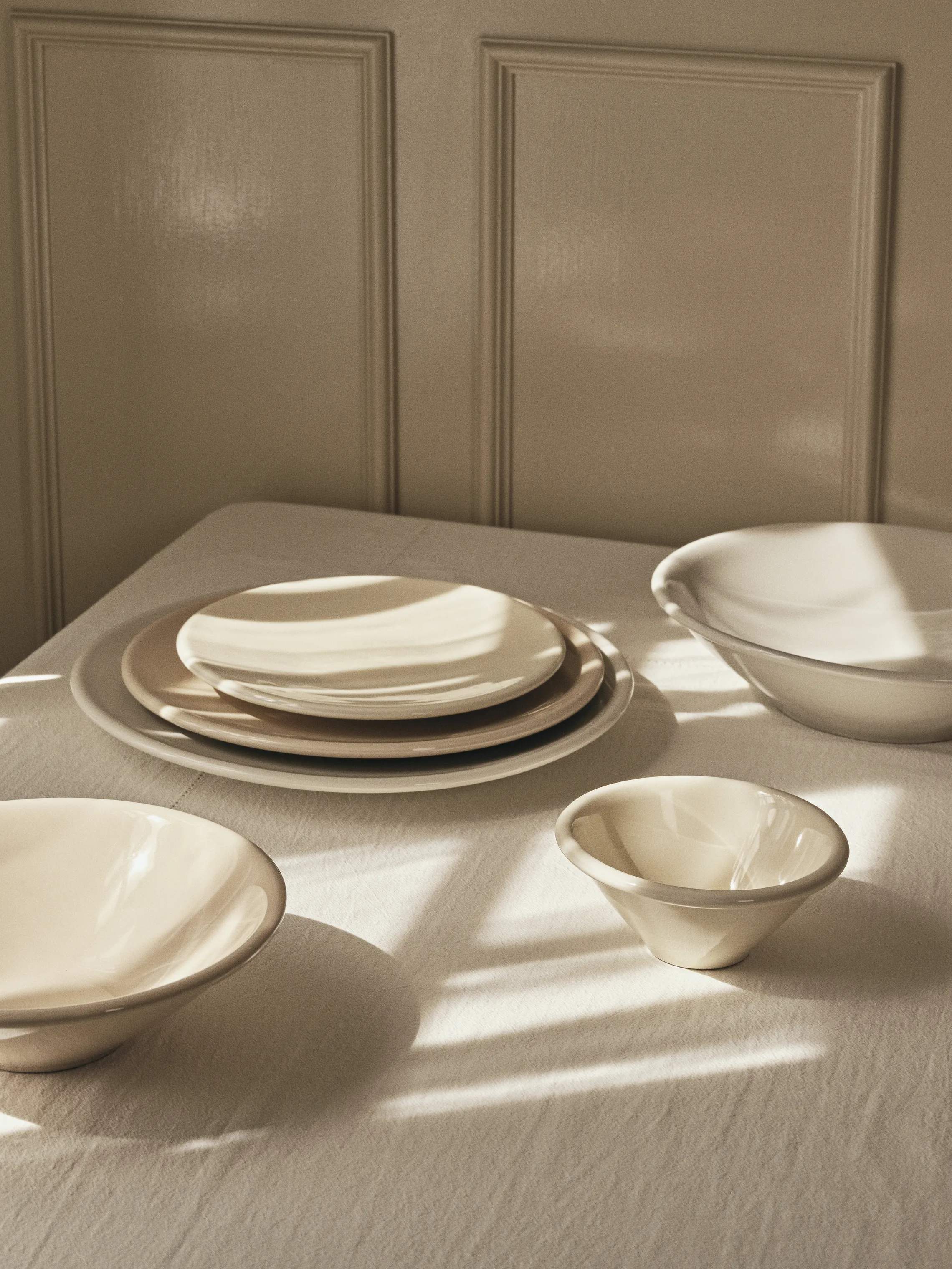 Broste Copenhagen Skåle Alfredo Skål i Cream, 4