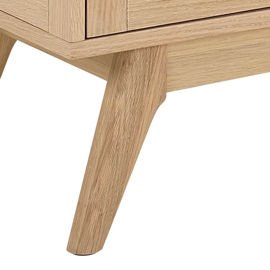 CASA Living Skabe Marte Vitrineskab i H148 x B140 cm, 2