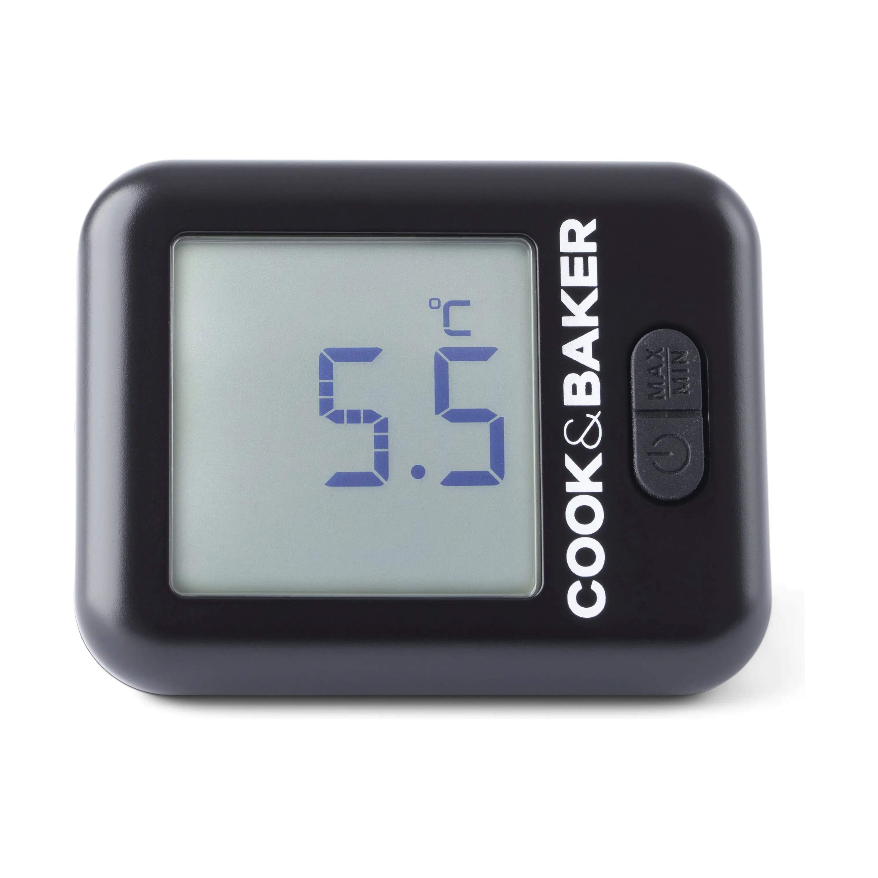 Cook & Baker Termometre Køleskabstermometer i sort, 5