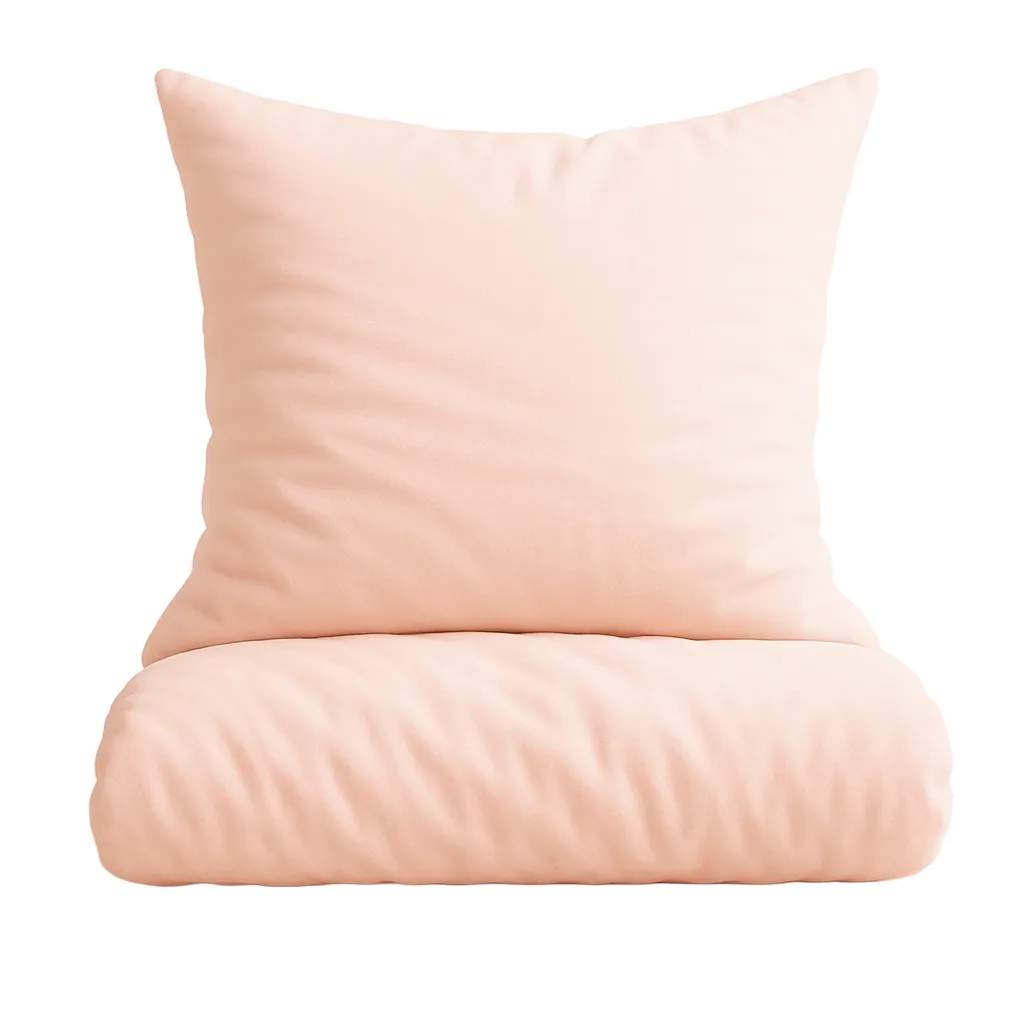 omhu Sengetøj Percale OMHU Percale Sengetøj i Nude, B140 x L220 cm, 1