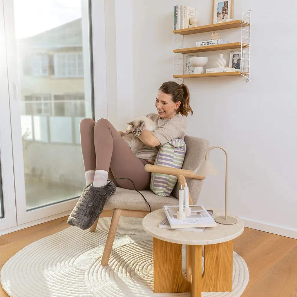 Beurer Varmepuder FW 30 Comfy Feet Fodvarmer i Grå, 2