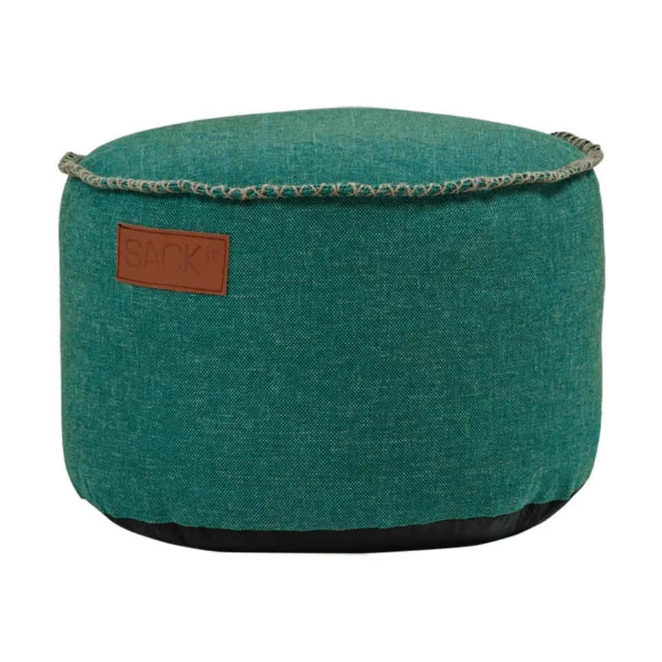 SACKit Puffer Retroit Cobana Drum Puf i Petrol melange, 1