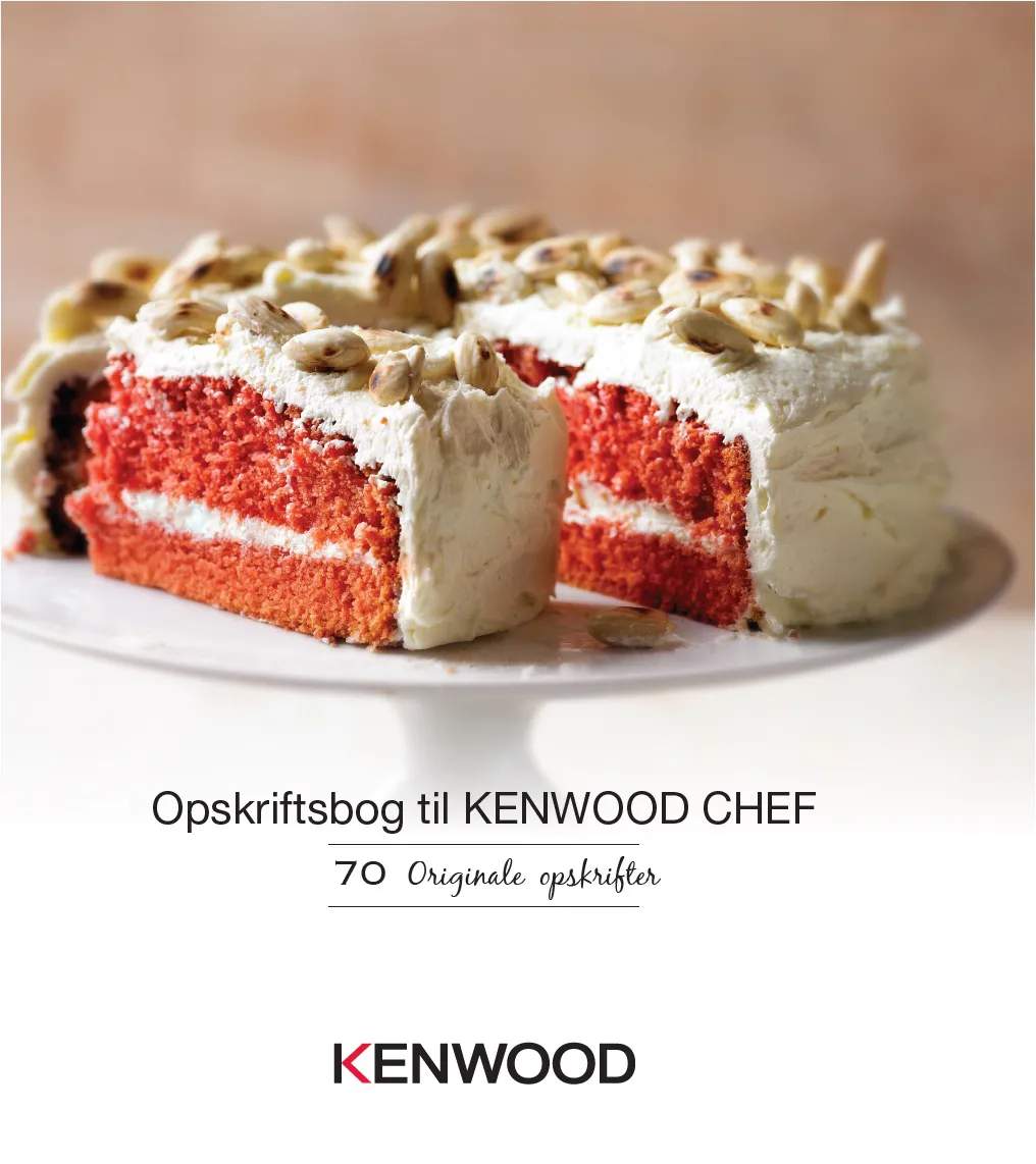 Opskriftsbog til Kenwood Chef, hvid, large