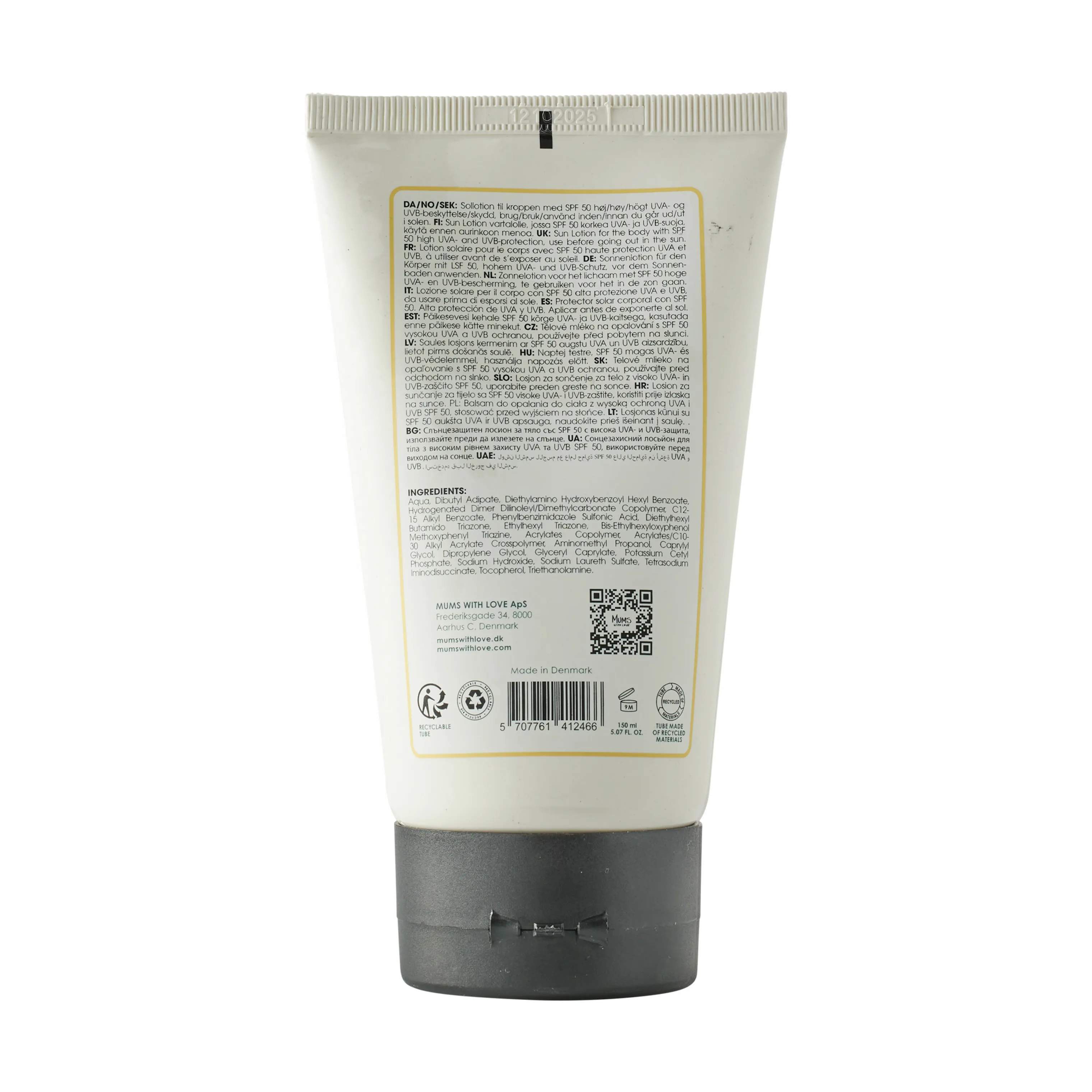 Mums with love Solcreme Sun Lotion SPF50 i Sun Lotion SPF50, 4