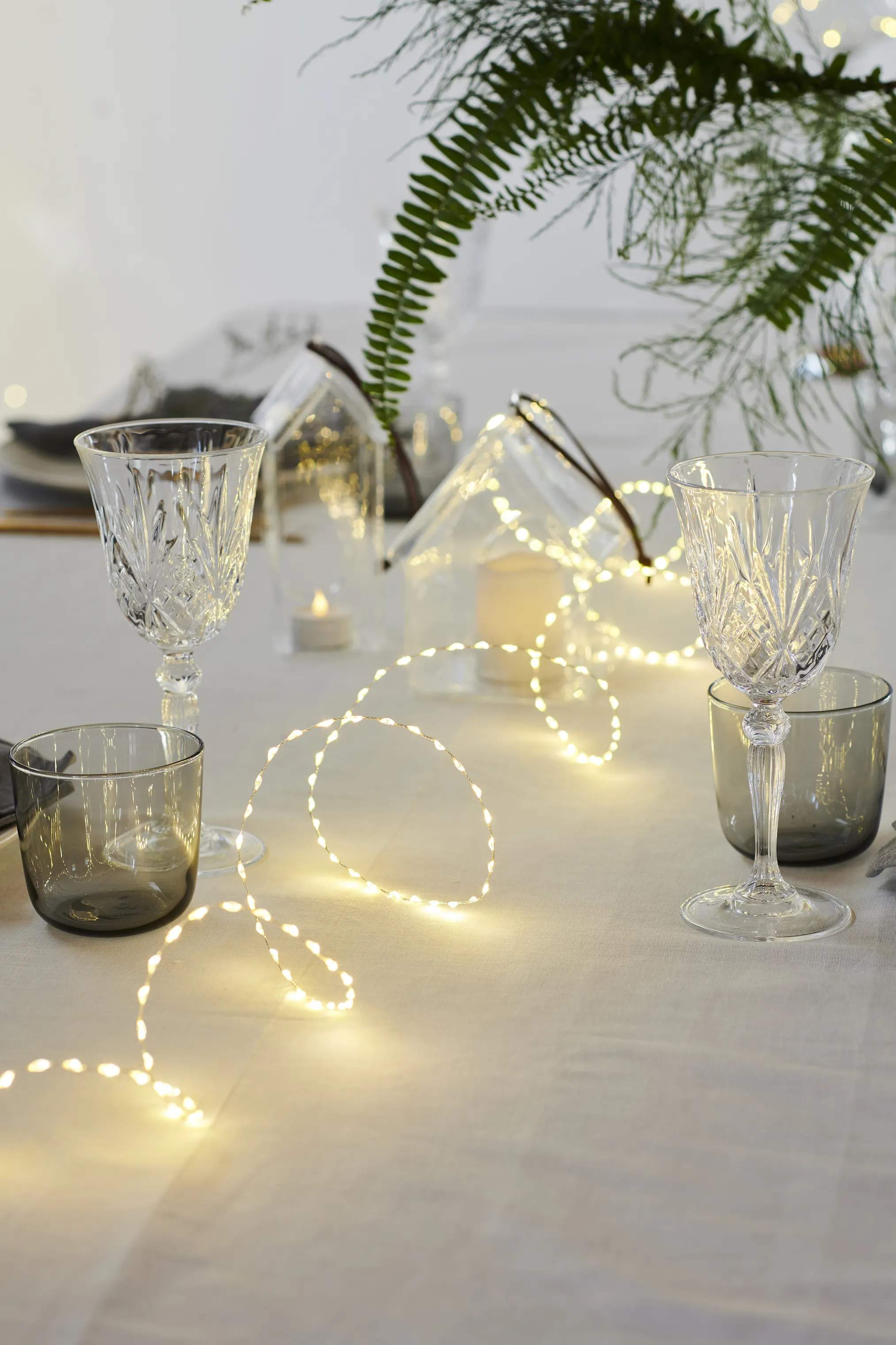 Sirius Lyskæder Kiki LED Lyskæde i Warm white/Silver, 1,9 meter, 2
