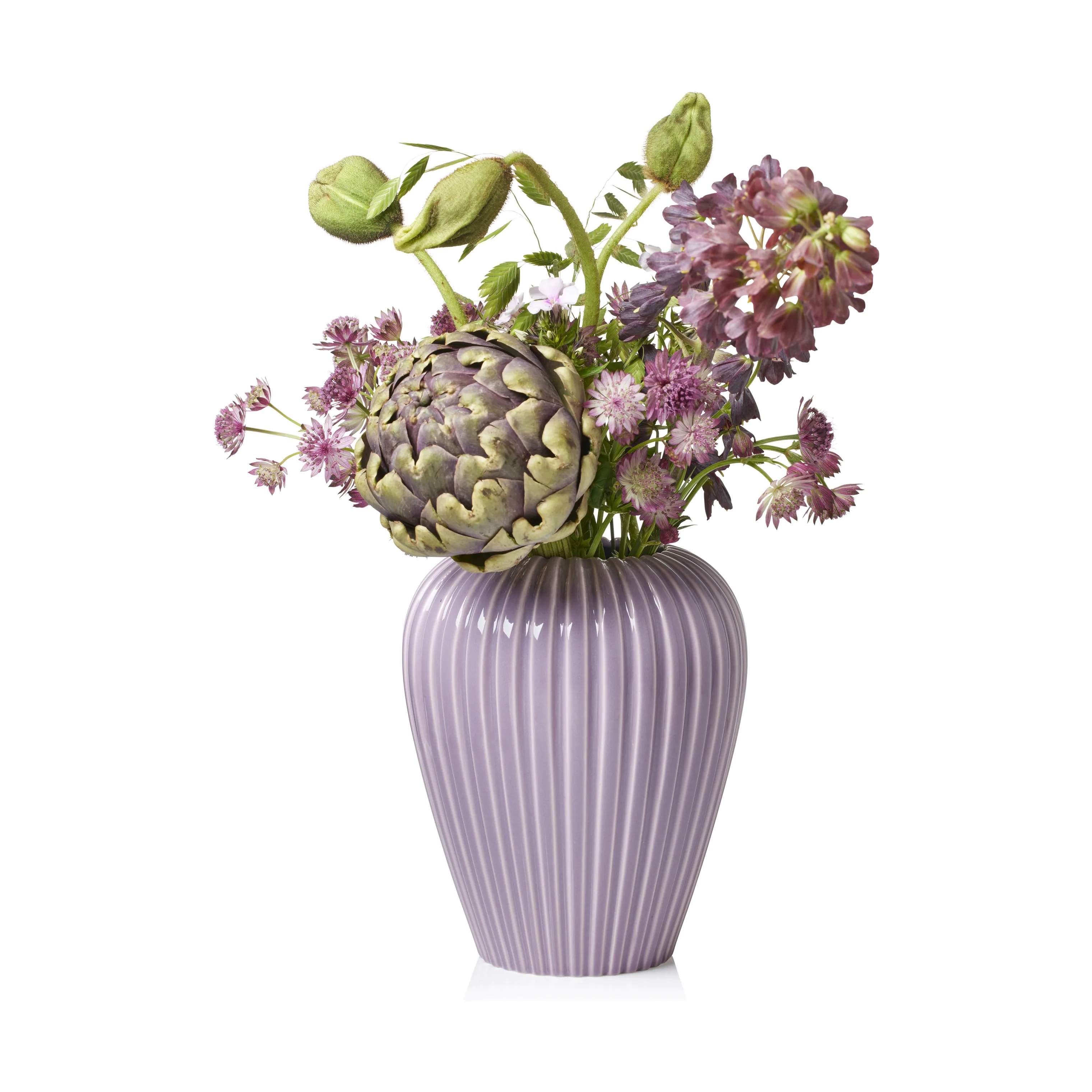 erik bagger a/s Vaser Eslau Lilje Vase i syren, 20 cm, 4