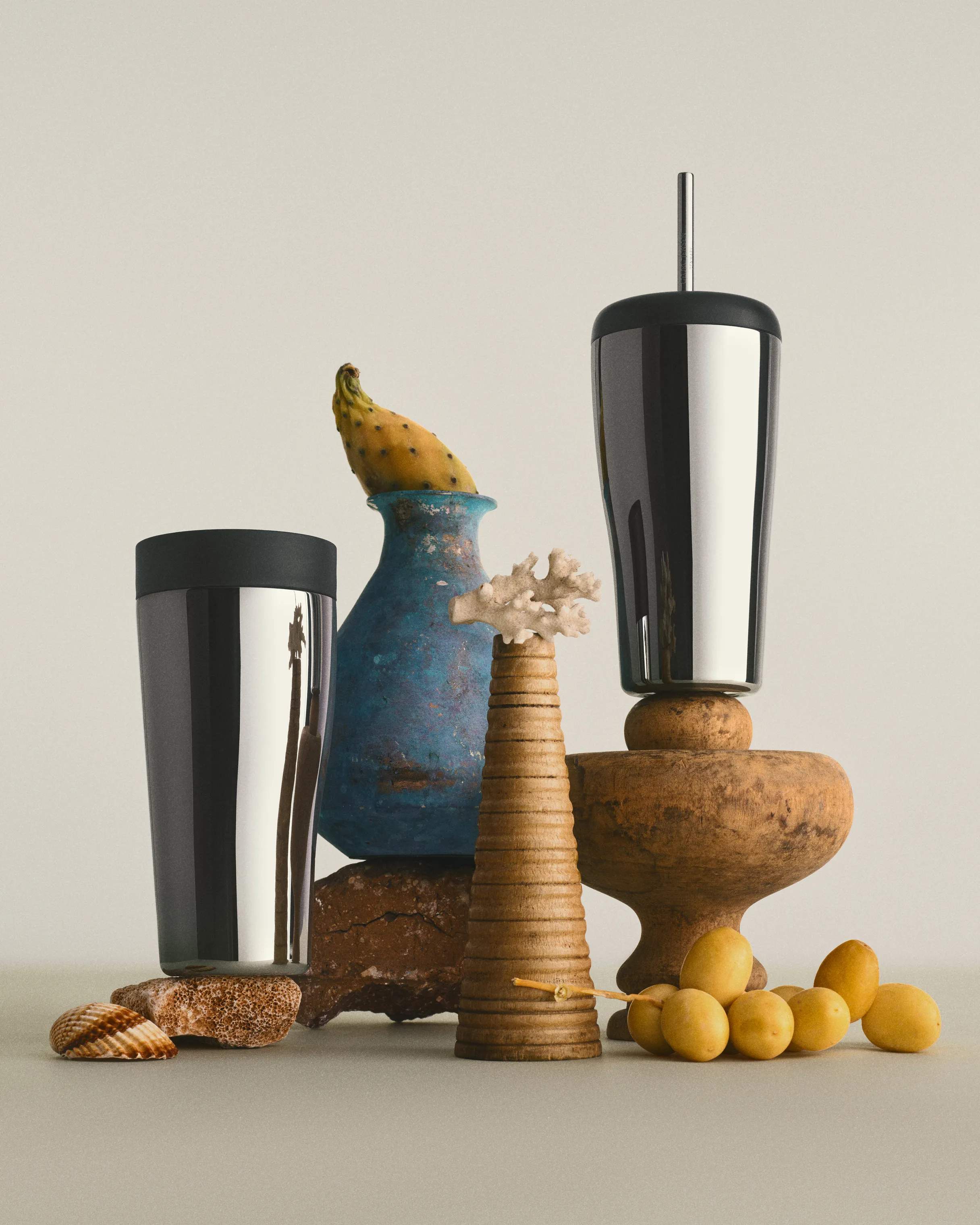 Georg Jensen To go kopper Sky Rejsekrus i Mirror, 2