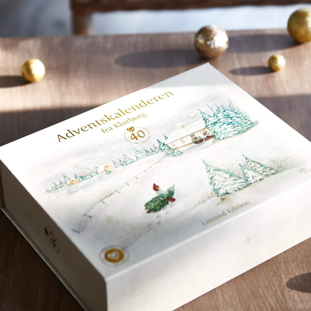 Klarborg Nisser Adventskalender - 40 års Jubilæum i Multifarvet, 5