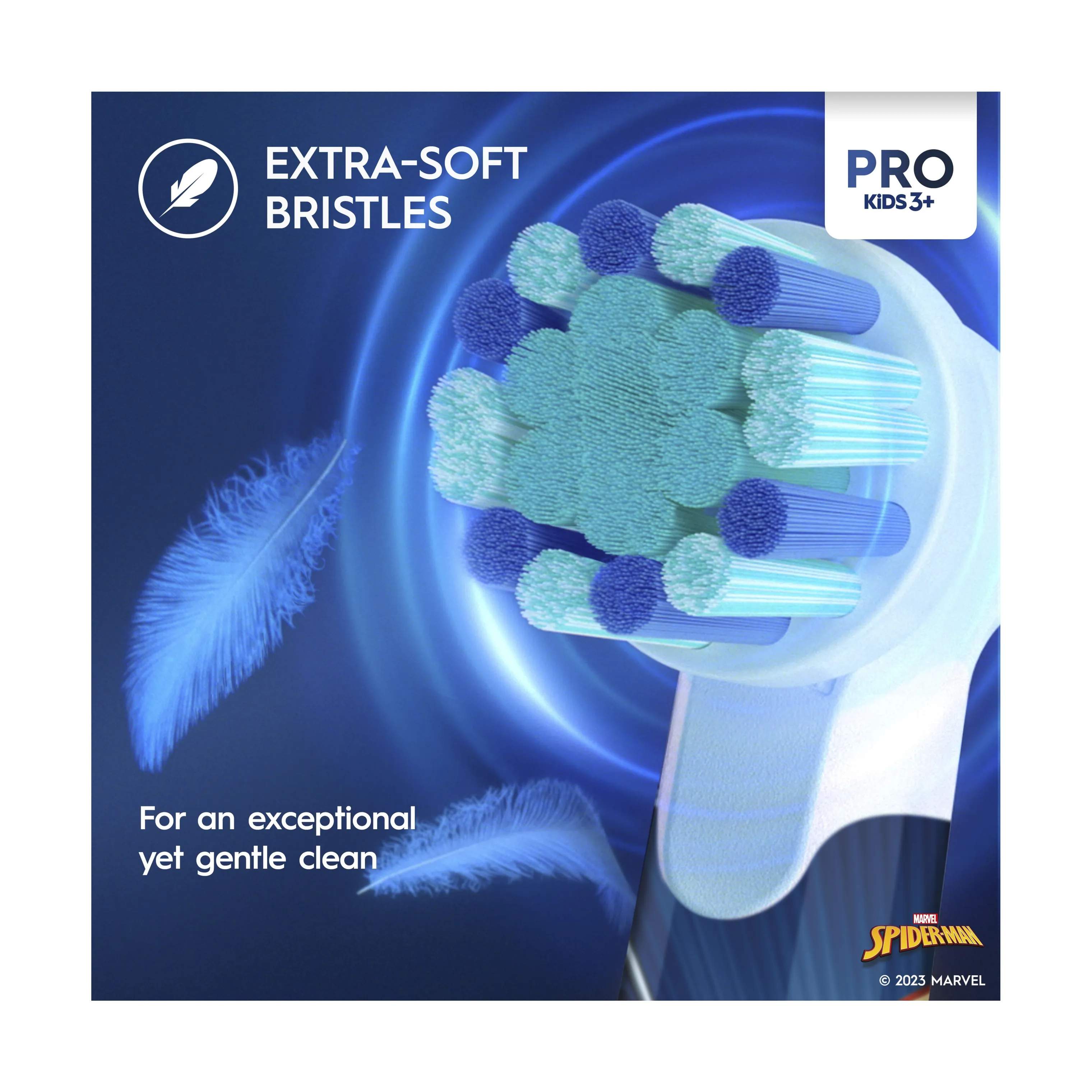 Oral-B Eltandbørster Vitality Pro Kids Elektrisk Tandbørste - Spiderman i Spiderman, 4