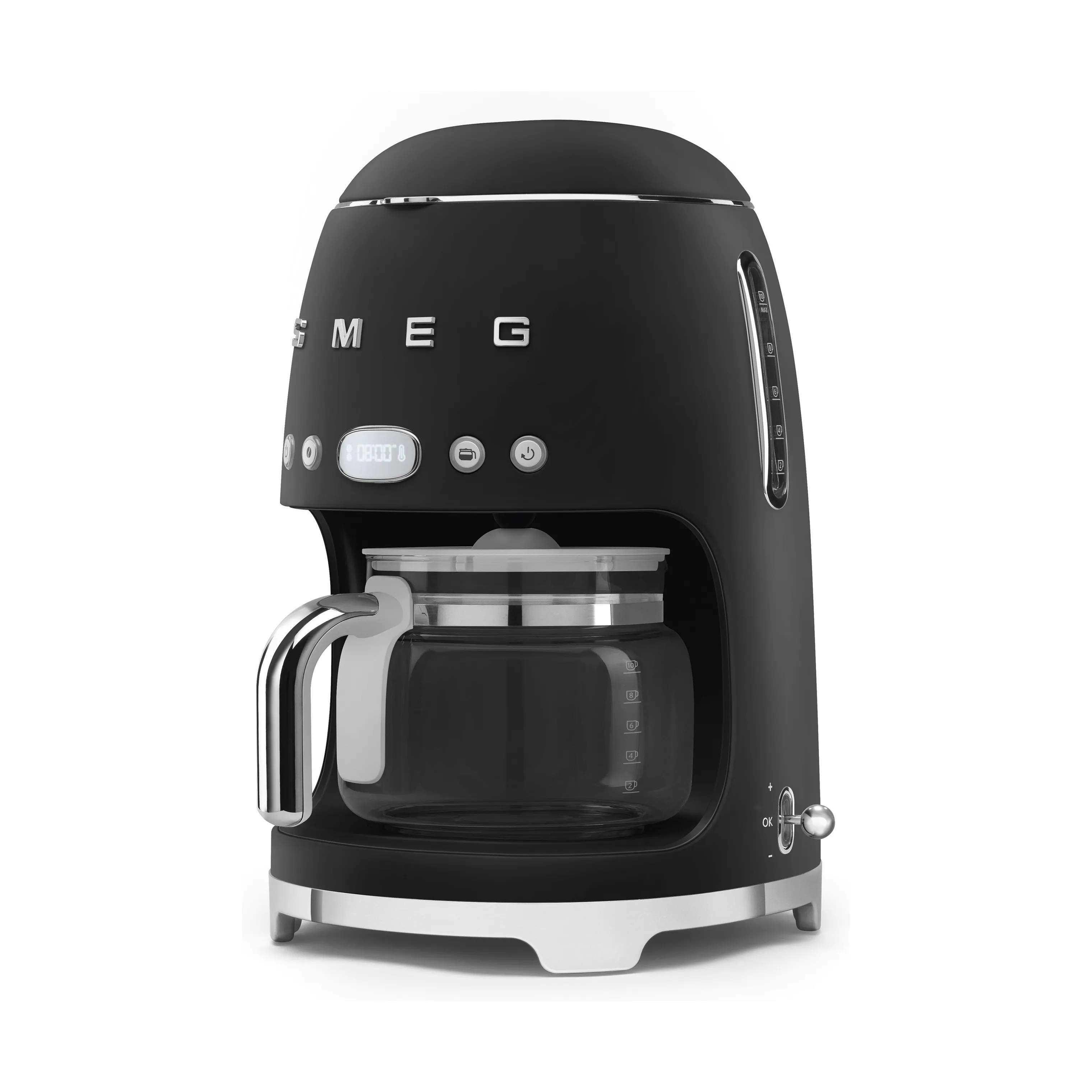 Smeg Kaffemaskiner 50's Style Kaffemaskine i Mat sort, 2