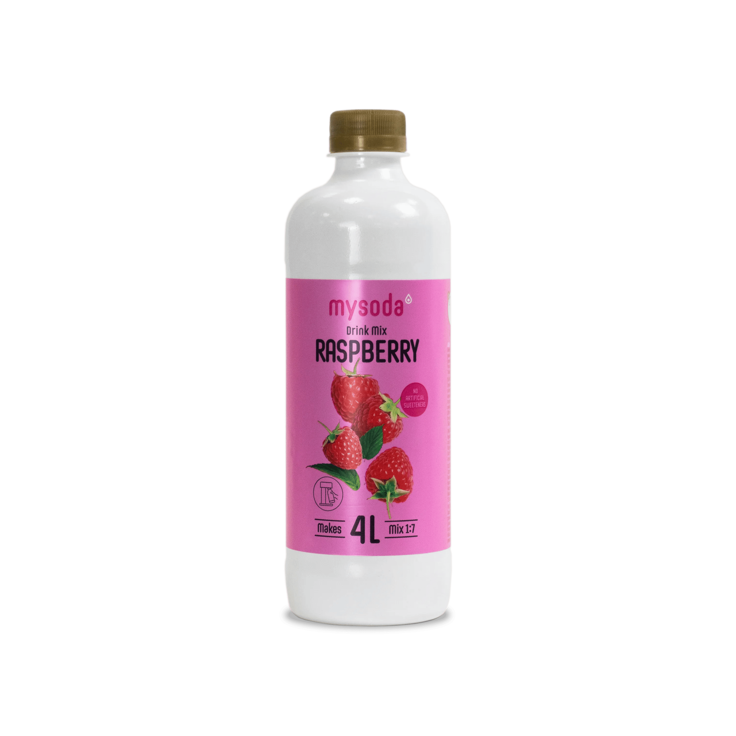 Drink Mix - Hindbær, hvid, large