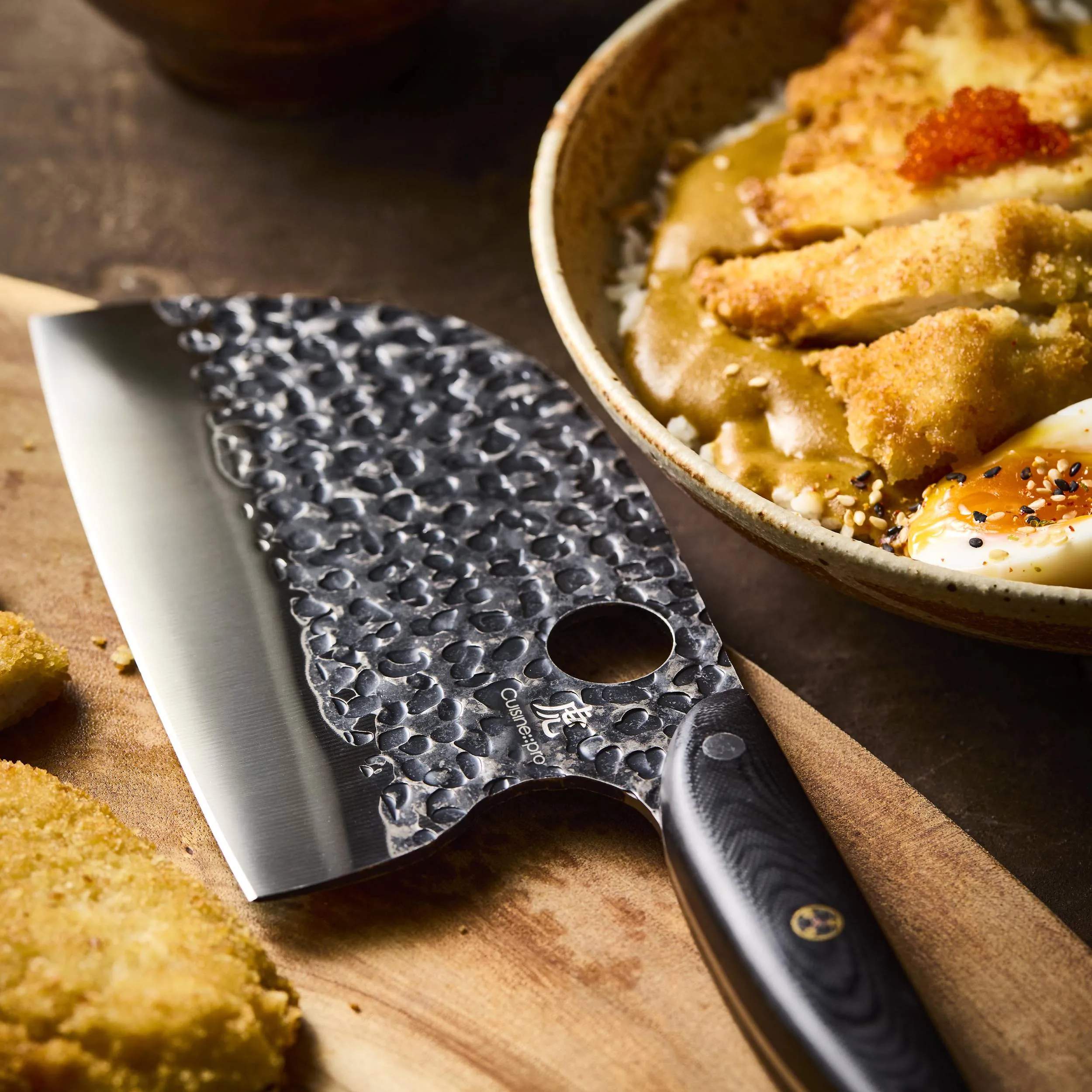 THE CUSTOM CHEF™ Kokkeknive Cuisine::pro Kuro Kiba Cuisine::pro® Kuroi Kiba™ Moon Kødøkse i Black, 6