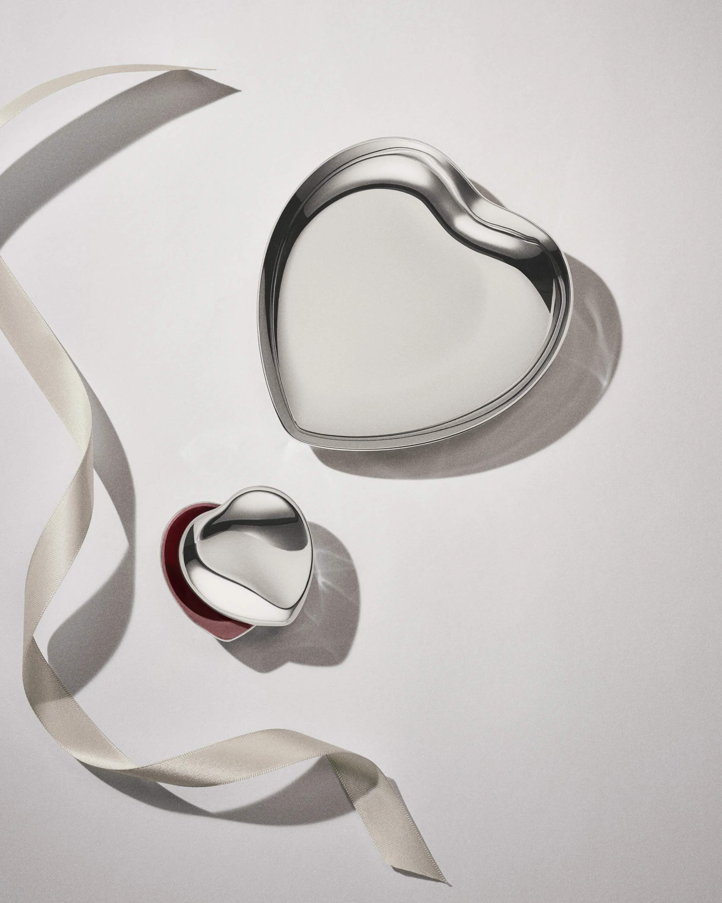 Georg Jensen Øvrigt interiør Heart Pilleæske i Sølv, 2