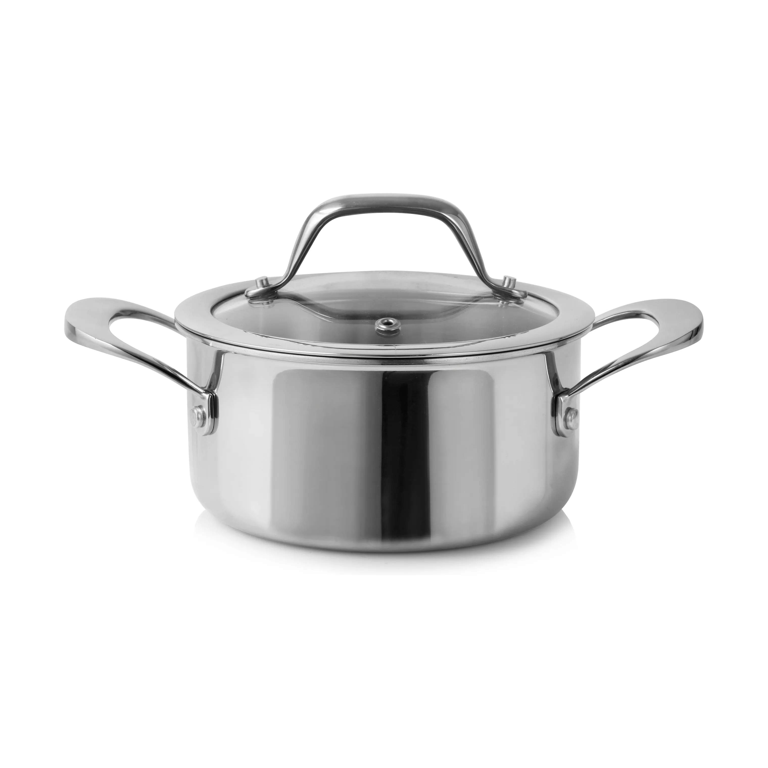 Cook & Baker Grydesæt 3-ply Grydesæt - 7 dele i Stål, 5