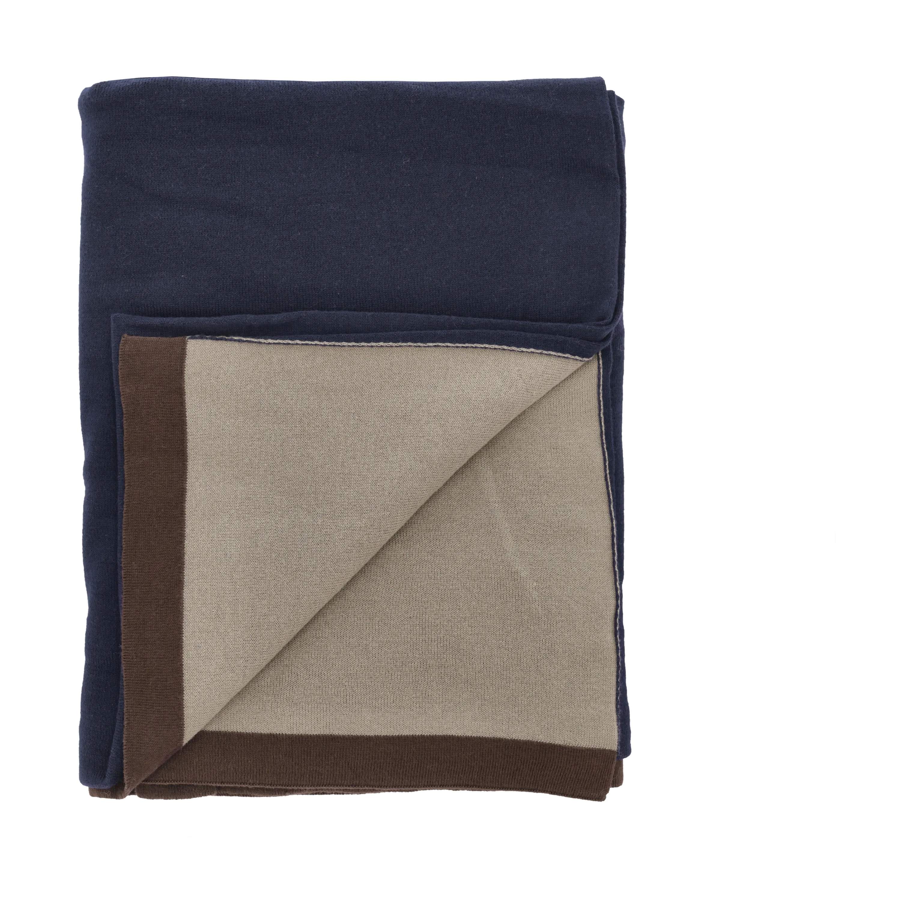 Impression Plaid, navy blue, large