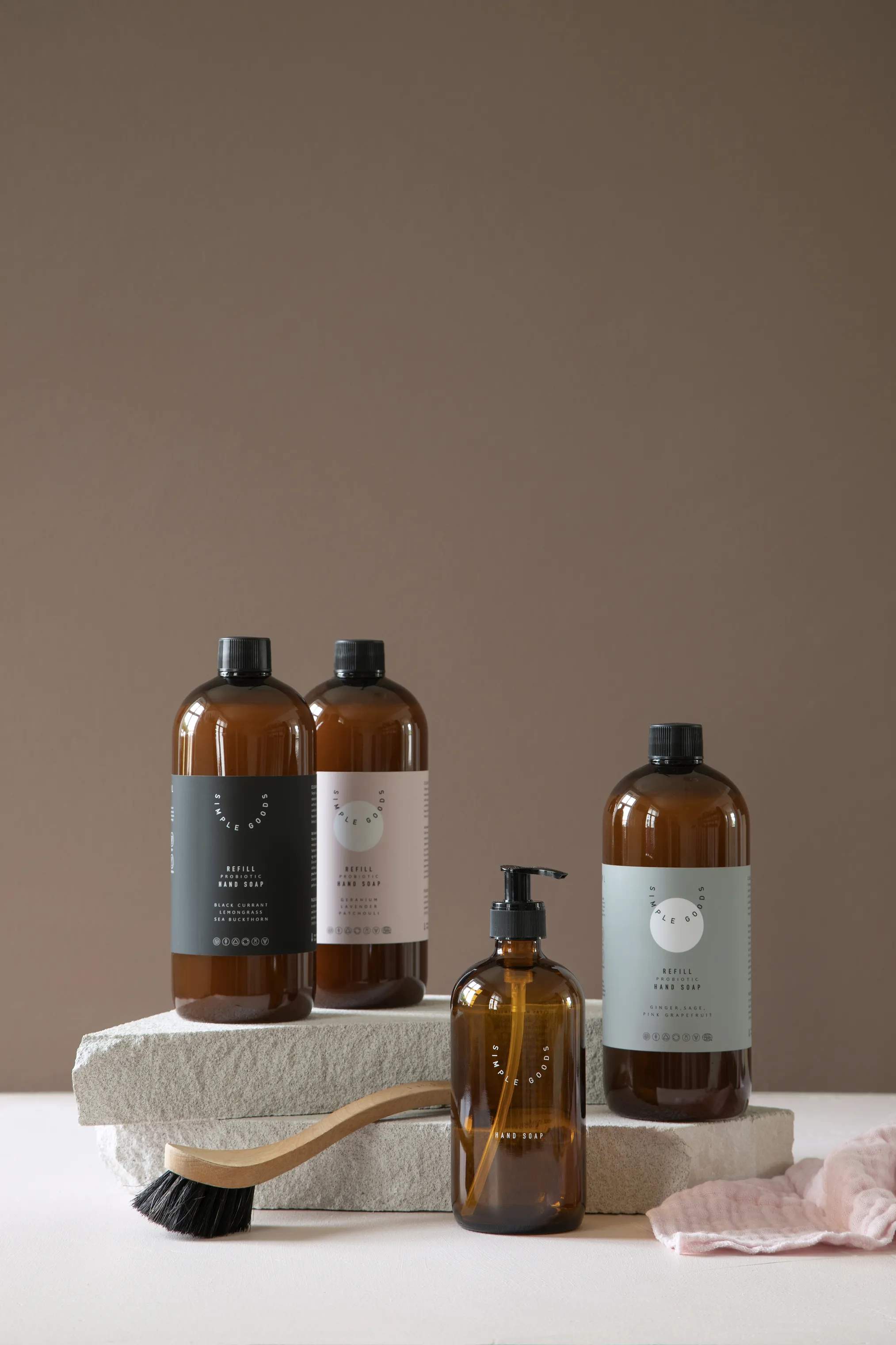 Simple Goods Opvaskebørster Opvaskebørste i Natur, 2
