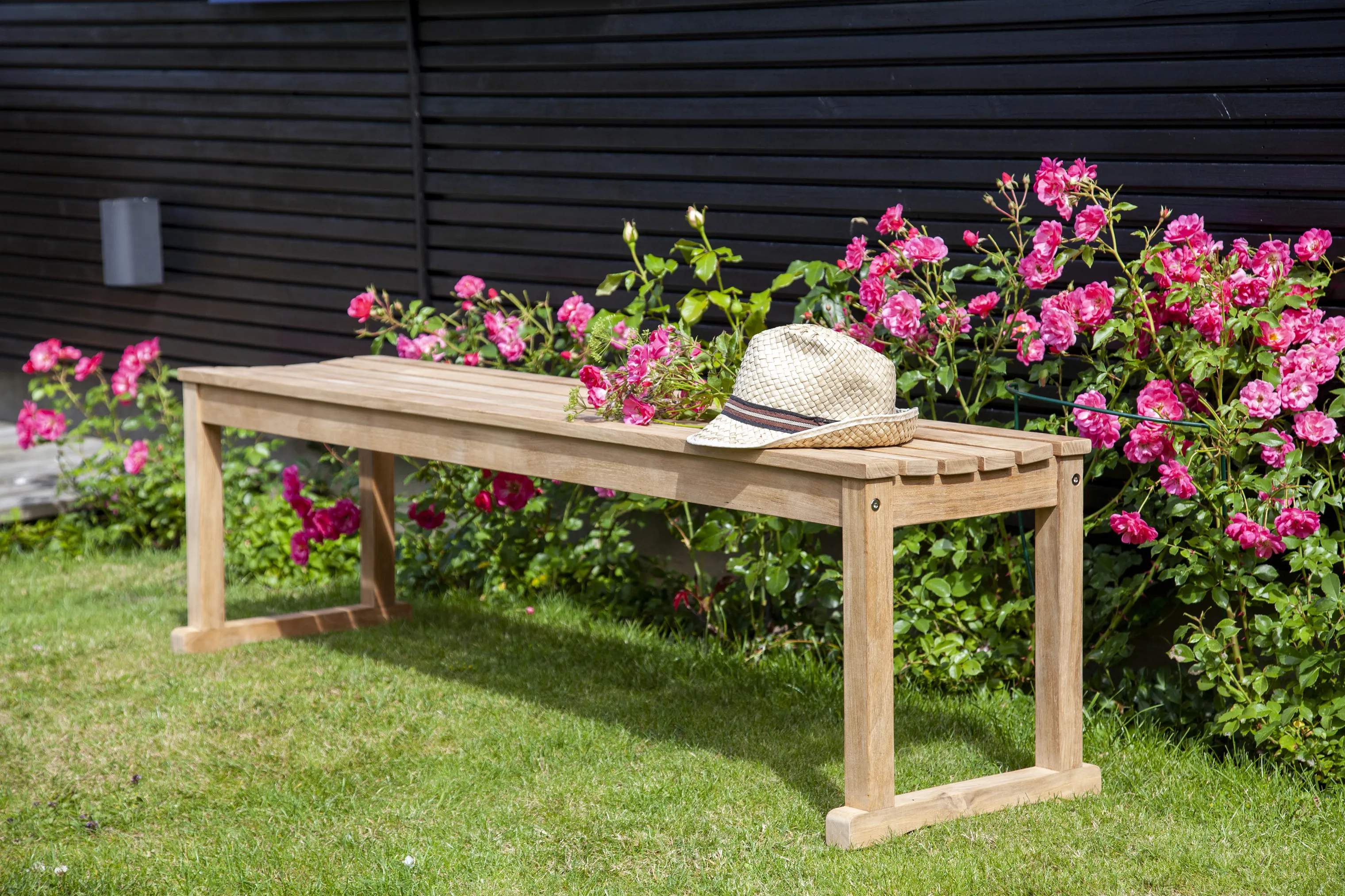 cinas Havebænke Indoor/Outdoor Vega Bænk i Træ, 150 cm, 2