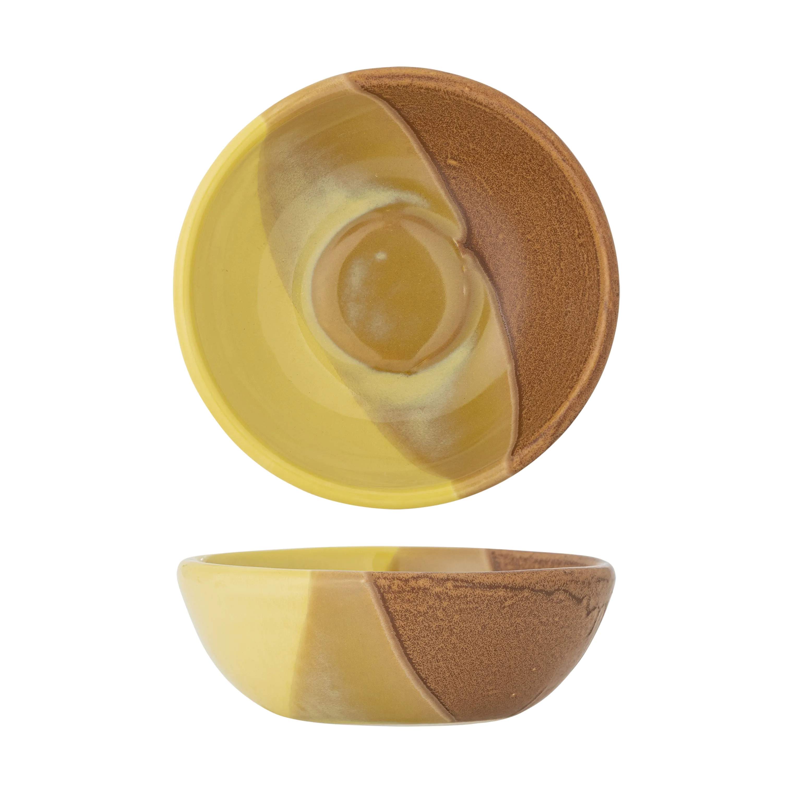Bloomingville Serveringsskåle Paula Skål i Gul, 1