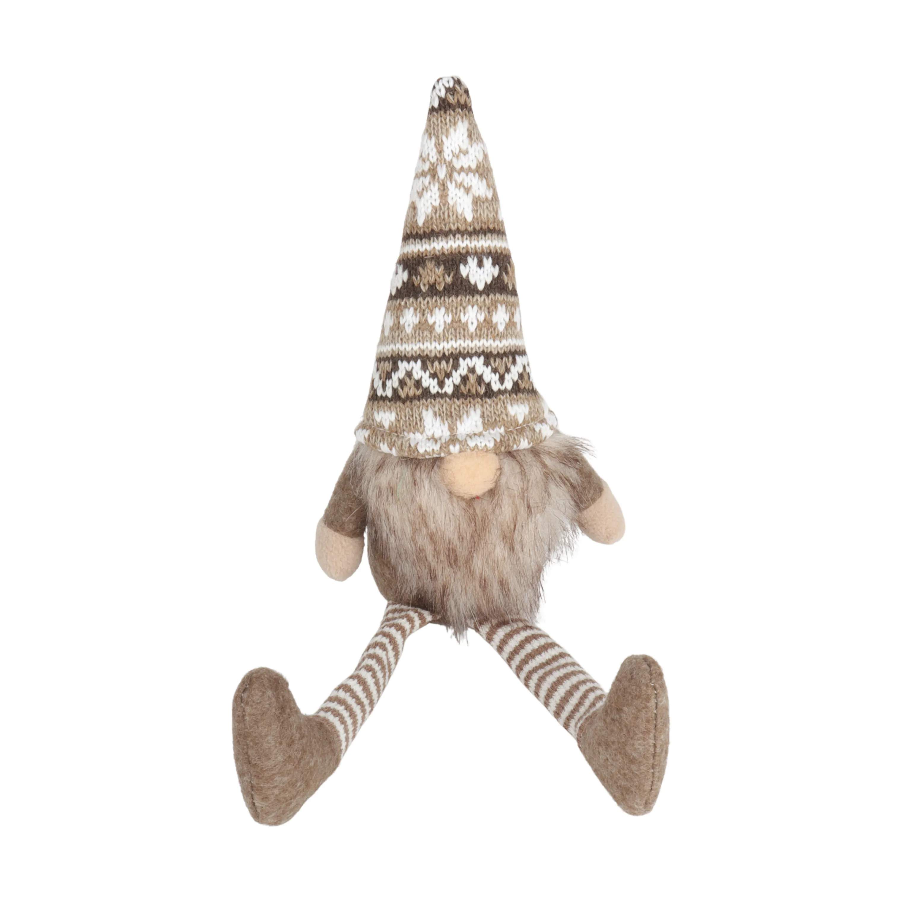 Casa Christmas Julefigurer Nisse i Brun, 1