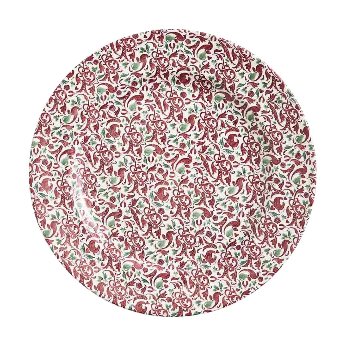 Spode Serveringsfade Yuletide Serveringsfad i Rød/grøn/hvid, 1