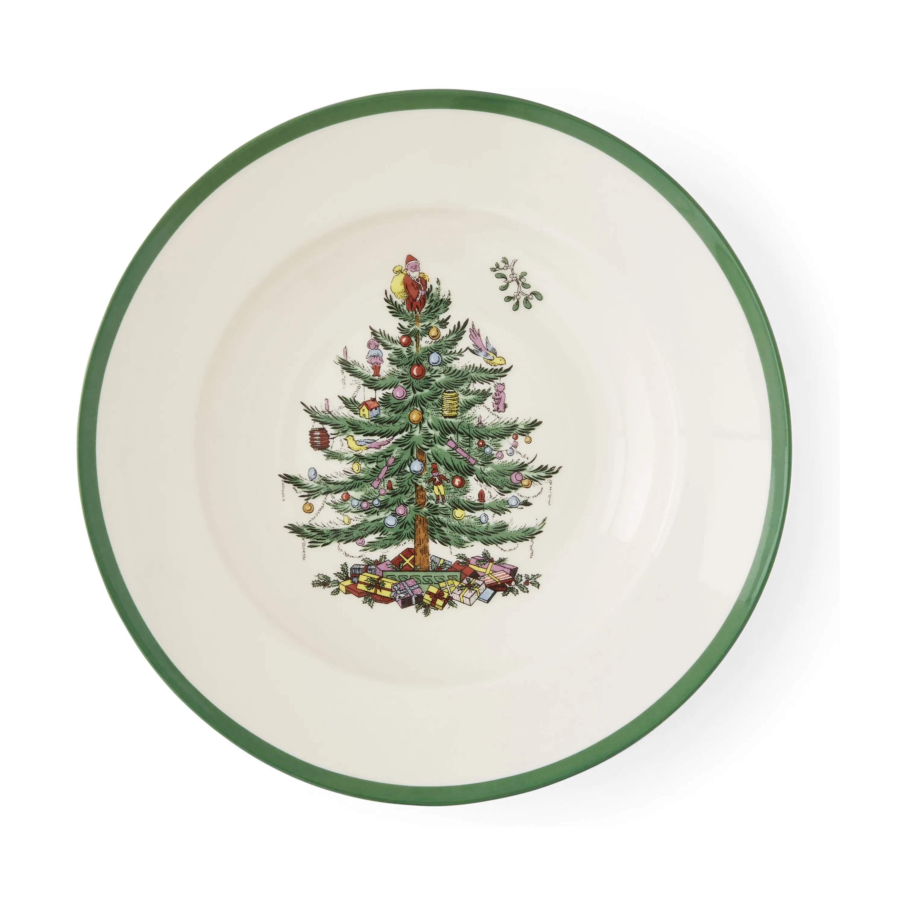 Spode Suppeskåle Christmas Tree Suppeskål i Hvid/grøn/rød, 1