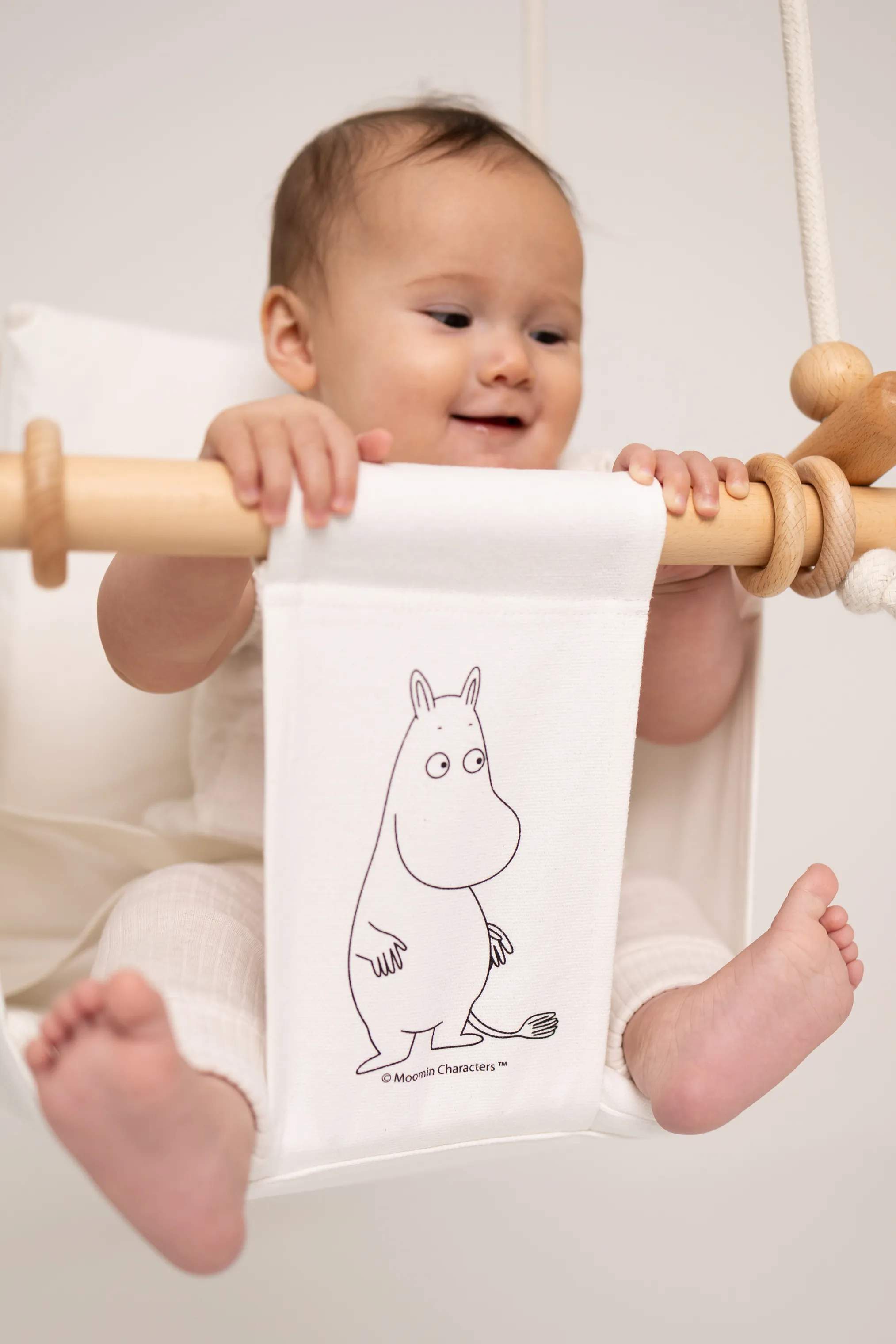 Barbo Toys Til børneværelset Mumi Baby Gynge i Natur, 6