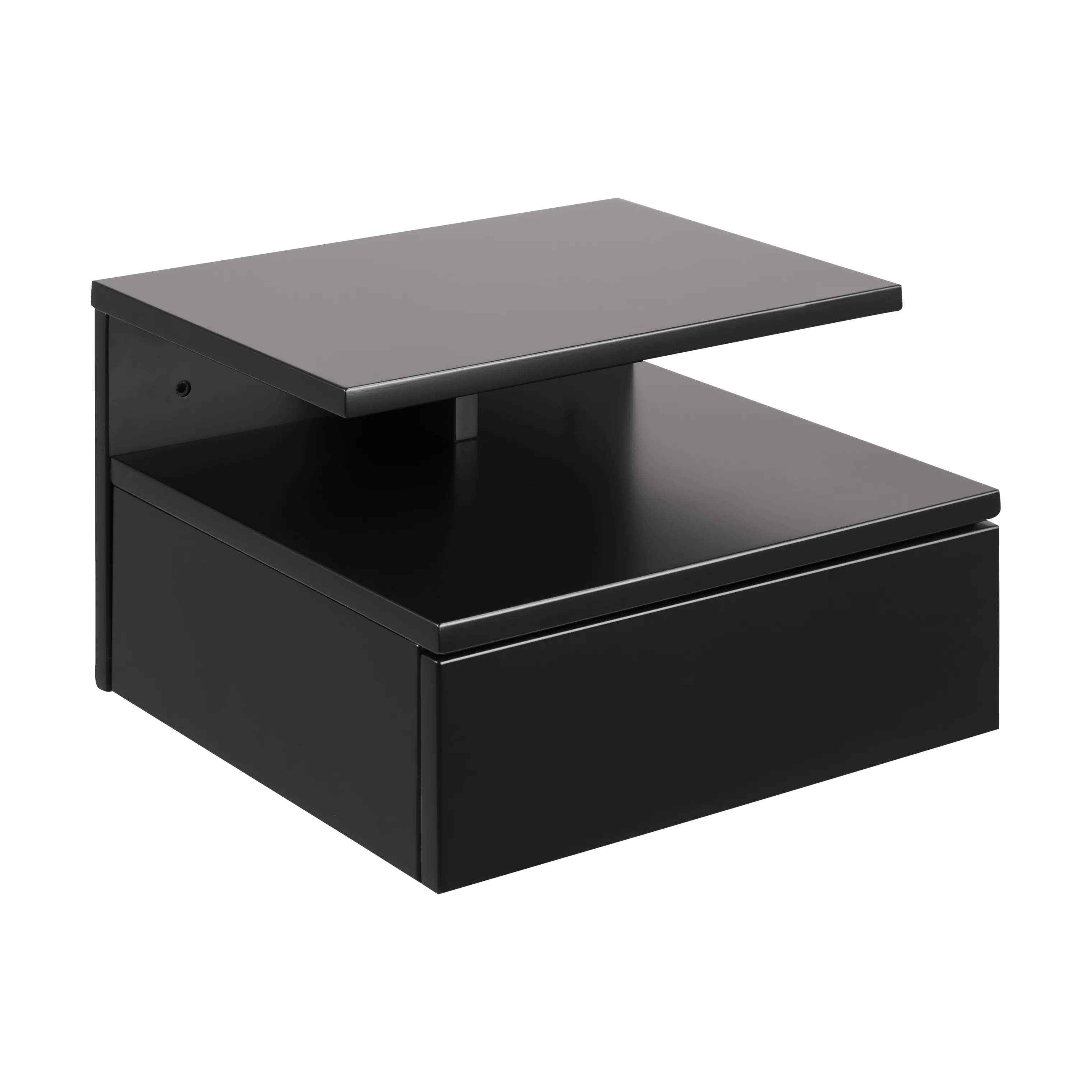 CASA Living Sengeborde Ashlan Natbord i sort, 4