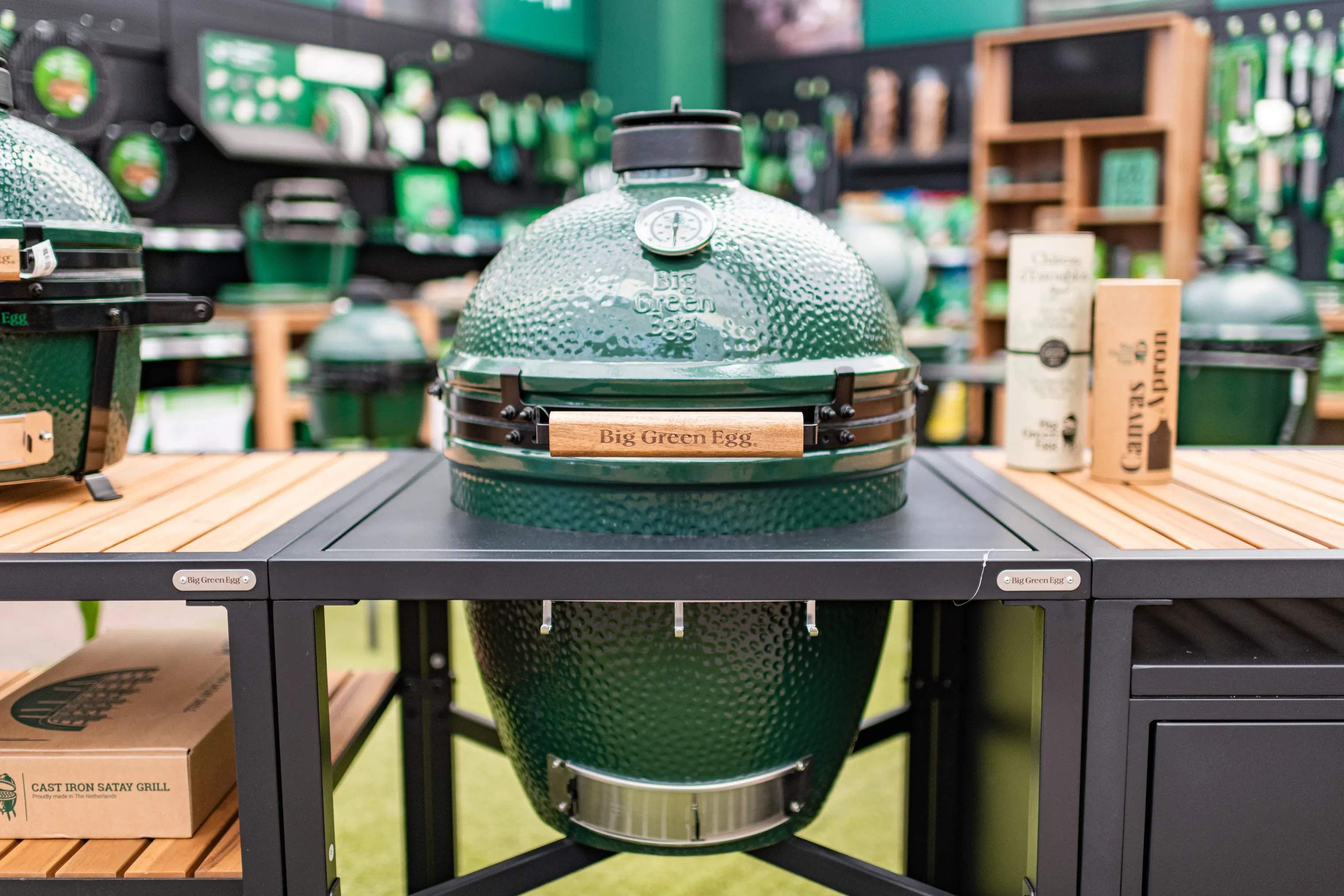 Big Green Egg Øvrigt grilltilbehør Nests, Tables & Carriers Krogstang i Grå, 2