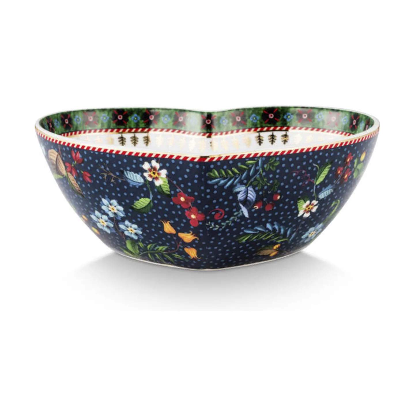 PIP Studio Ovnfaste fade Berry Blues Hjertefad i B14,5 x L16 cm, 1