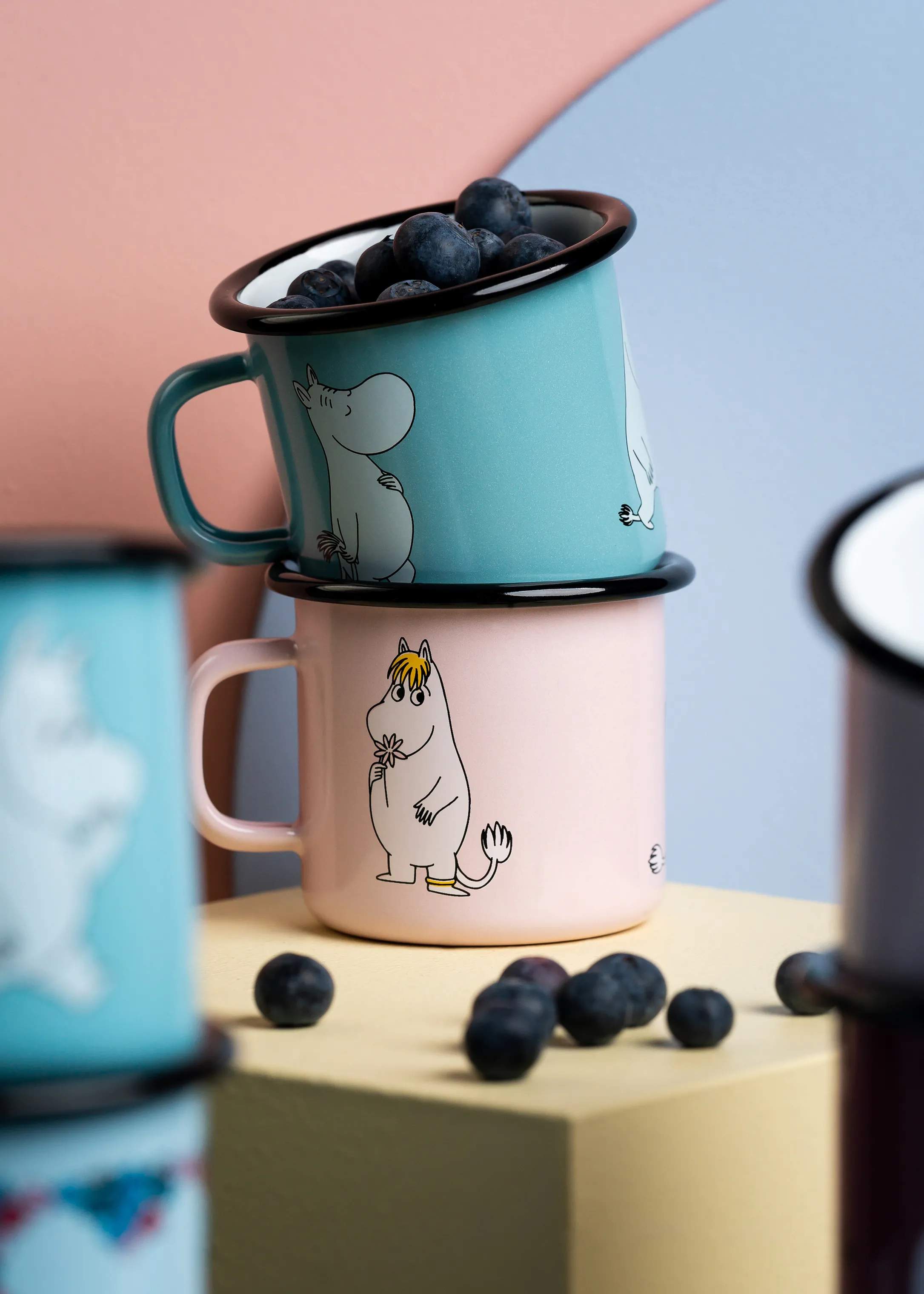 Muurla Krus og kopper med hank Moomin Krus - Snorkmaiden Retro i Snorkmaiden Retro, 25 cl, 2