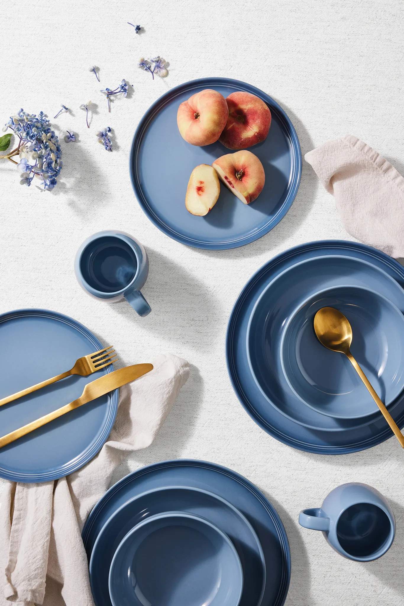 Le Creuset Pastatallerkener Coupe Collection Coupe Pastatallerken i Chambray, 2