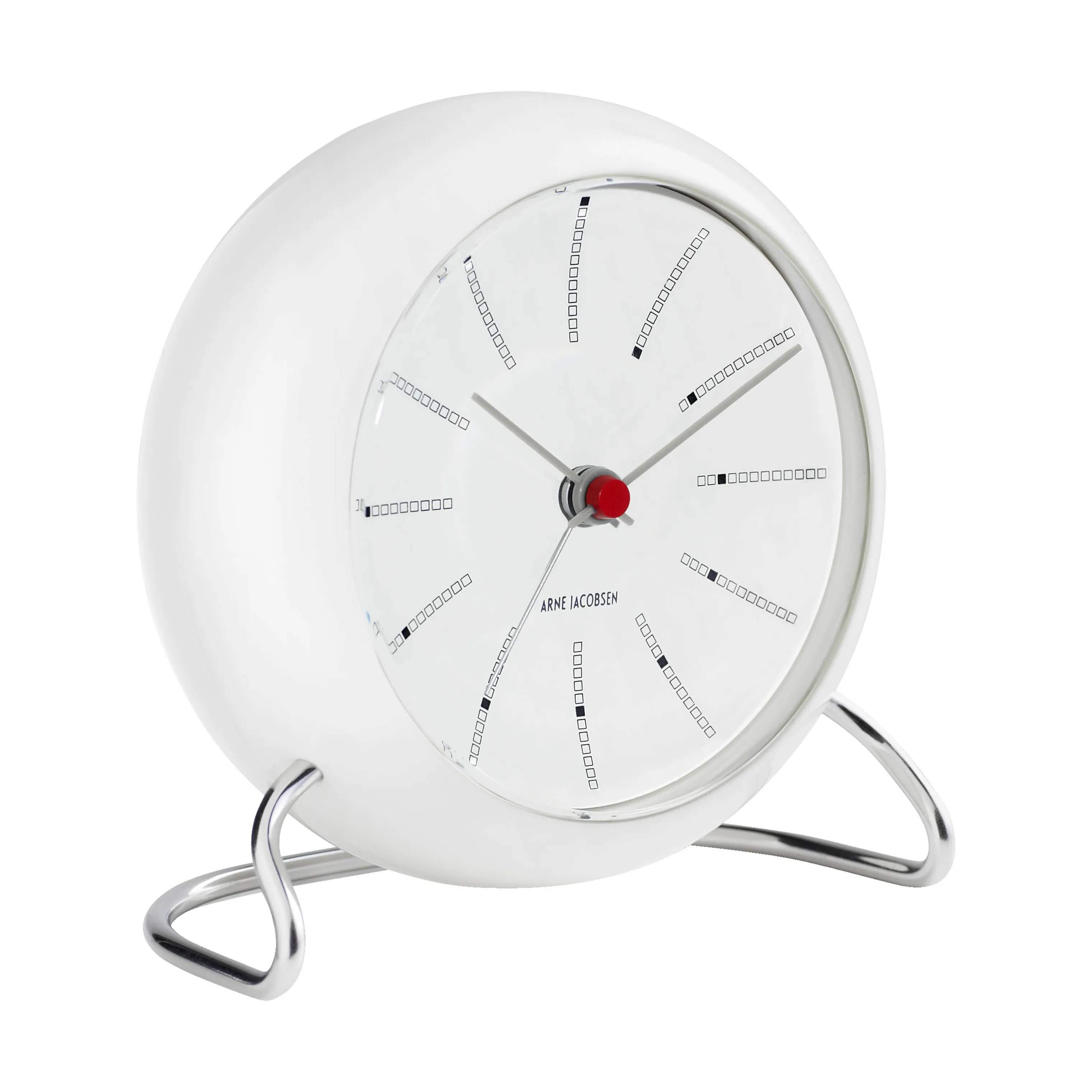 Arne Jacobsen Bordure Bankers Clock Bordur i Hvid, 3