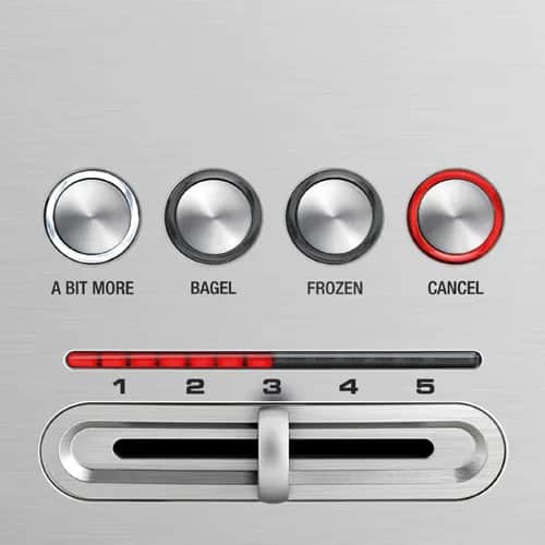Sage Brødristere The "A bit more" Toaster i Steel, 2