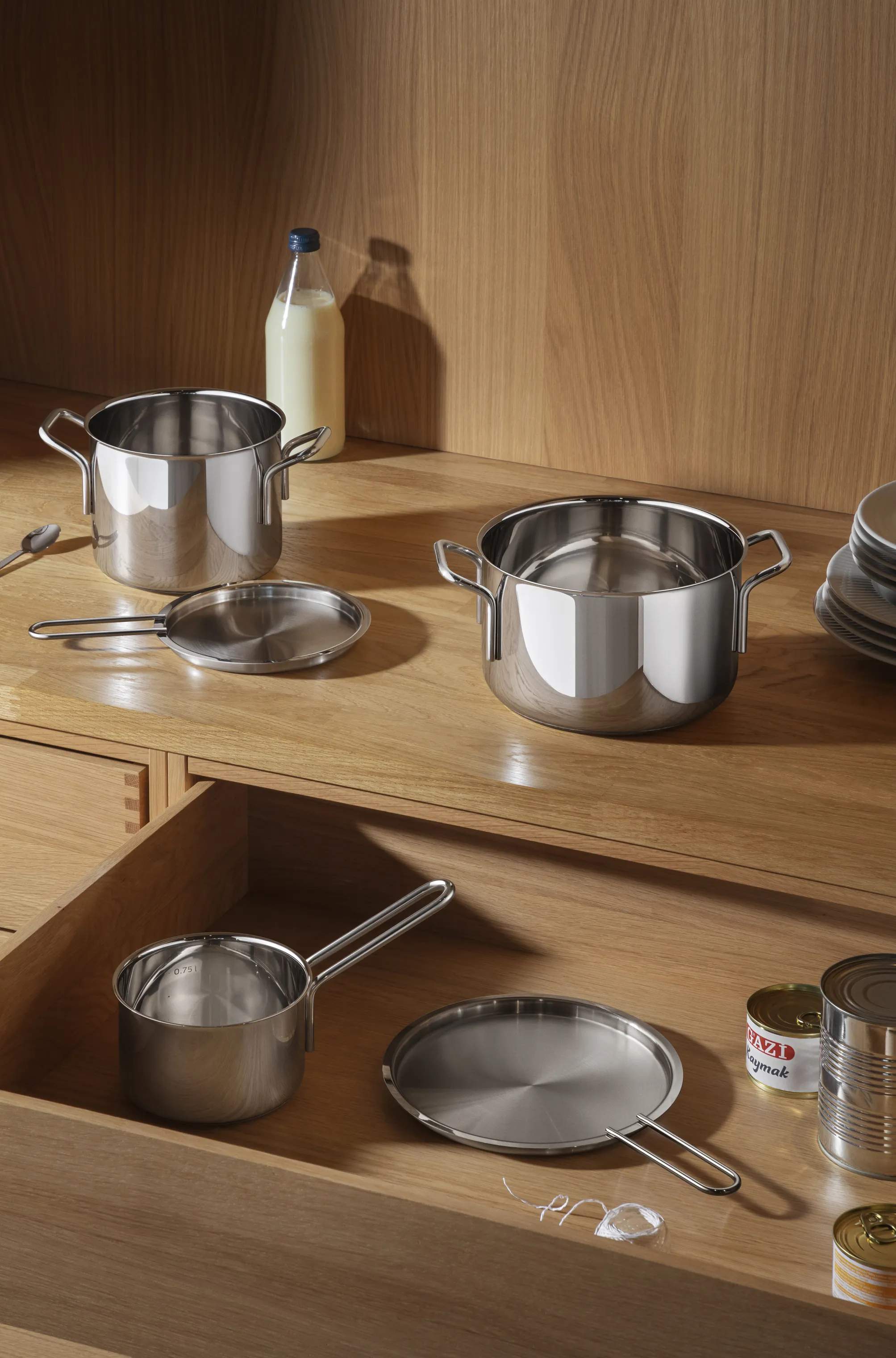 Eva Trio Gryder Stainless Steel Rec. Stainless Steel Gryde i 2.2 L, 3