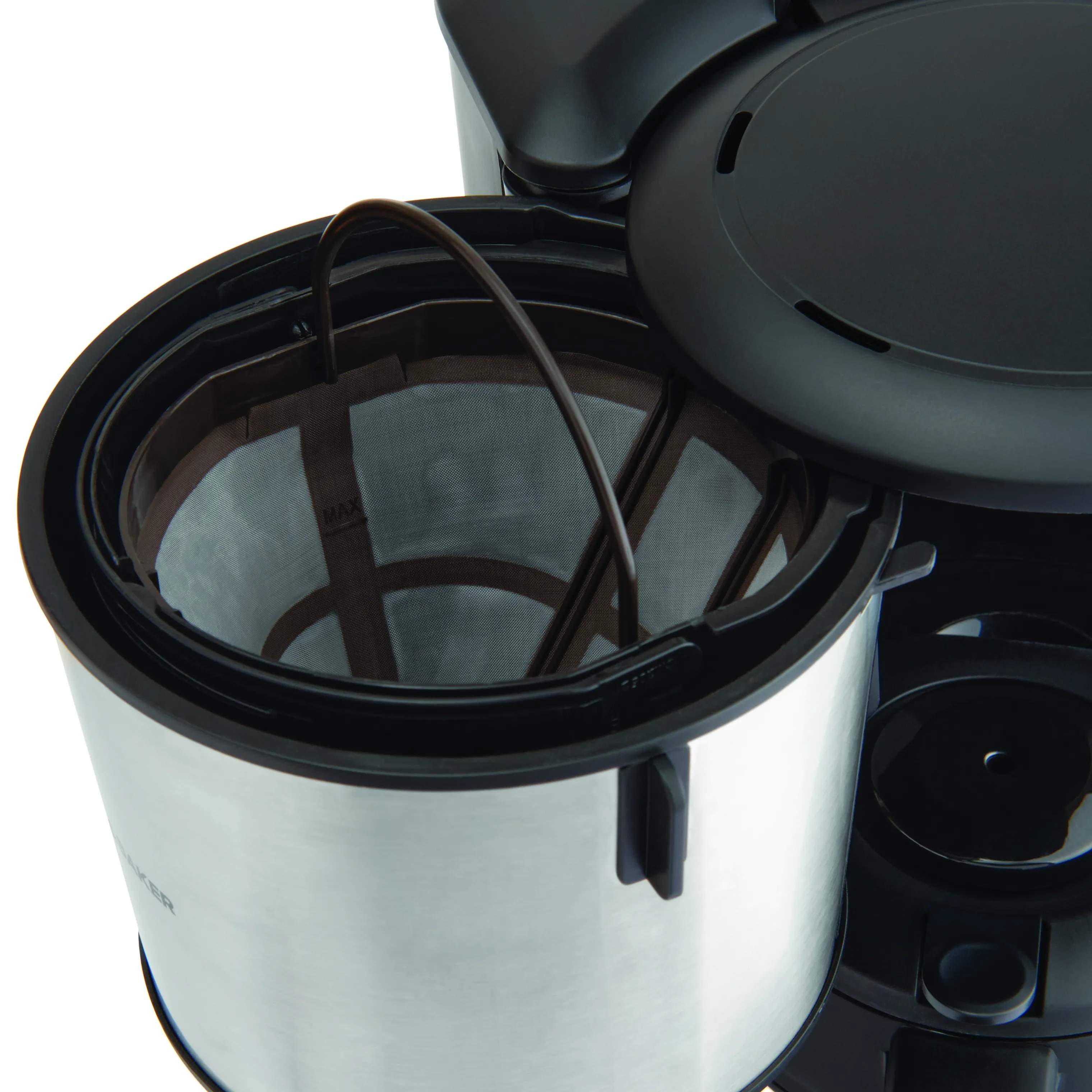 Cook & Baker Kaffemaskiner Kaffemaskine i stål, 3