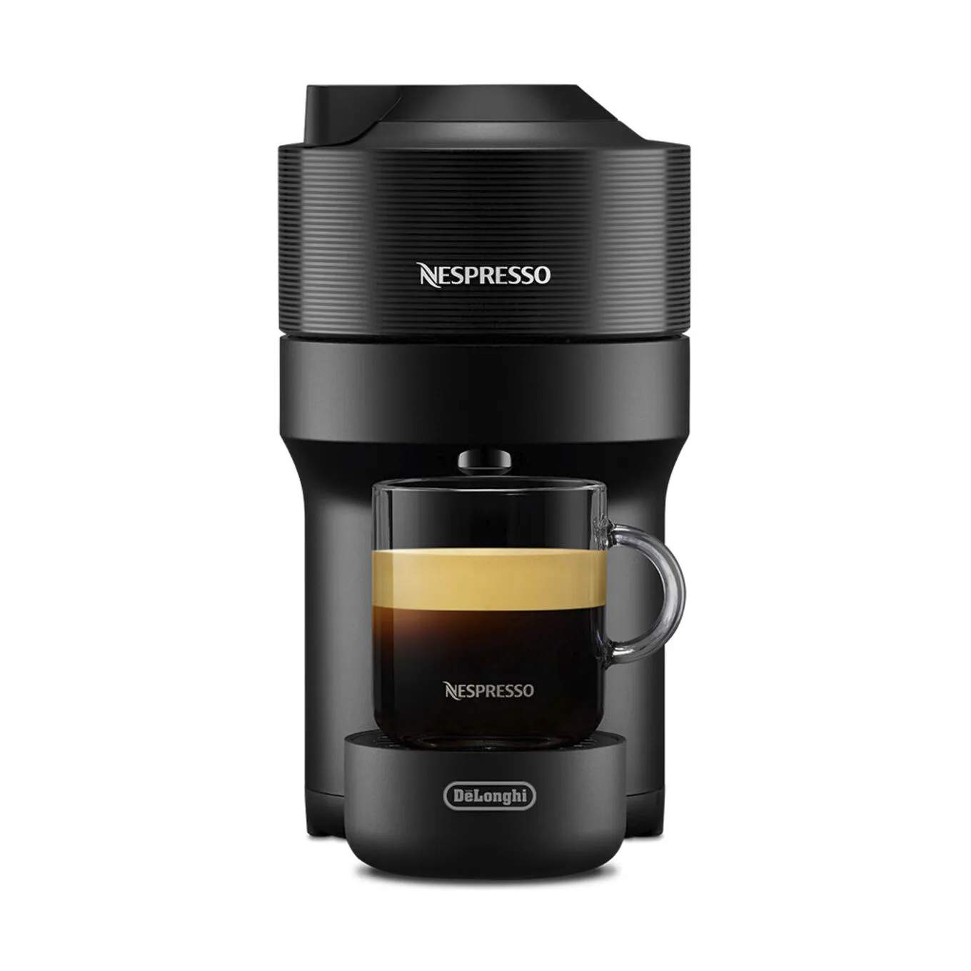 Nespresso kapselmaskiner Vertuo Pop Kapsel Kaffemaskine i Sort, 2