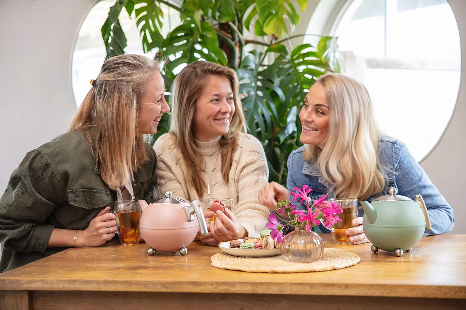 Bredemeijer Tekander Bella Ronde Tekande i Lyserød, 1,2 L, 2