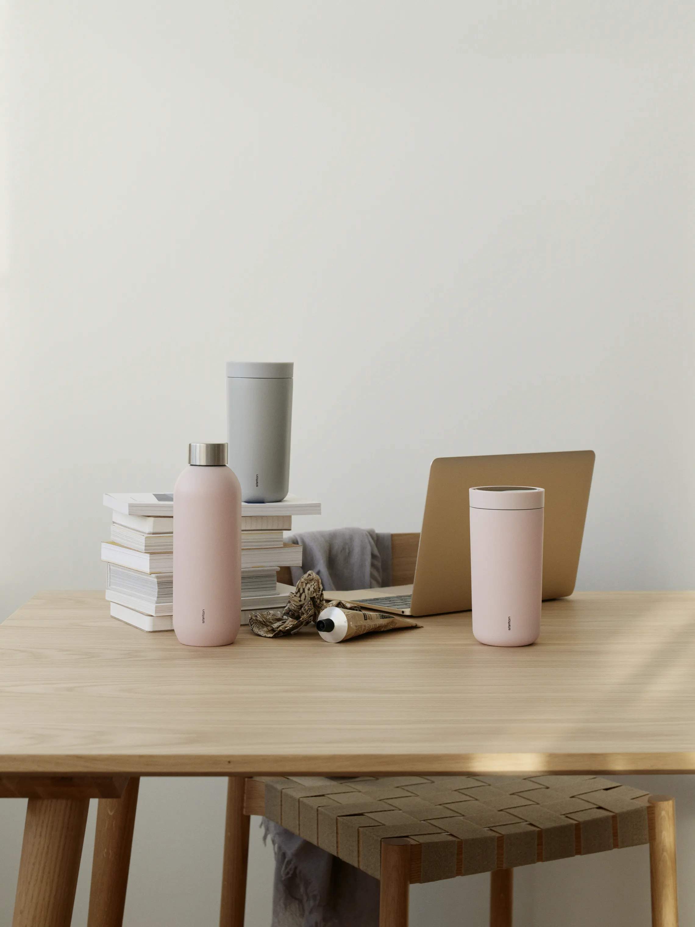 Stelton Drikkedunke Keep-It Cool Keep Cool Termodrikkedunk i Soft rose, 0.6 L, 2
