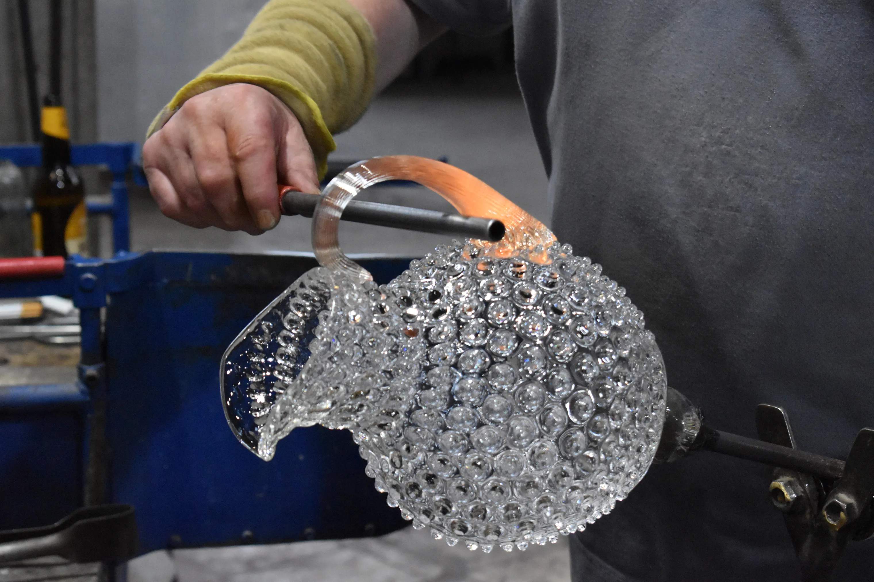 Anna von Lipa Serveringskander Paris Hobnail Serveringskande i Crystal, 2 L, 4