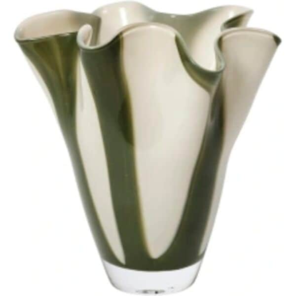 Broste Copenhagen Vaser Liva Vase i Grøn, 19 cm, 1