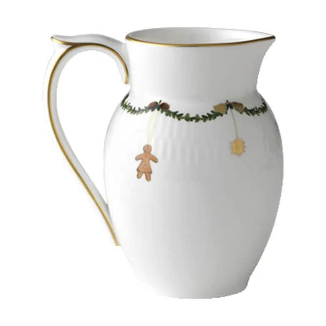 Royal Copenhagen Serveringskander Stjerne Riflet Jul Kande i 39 cl, 3