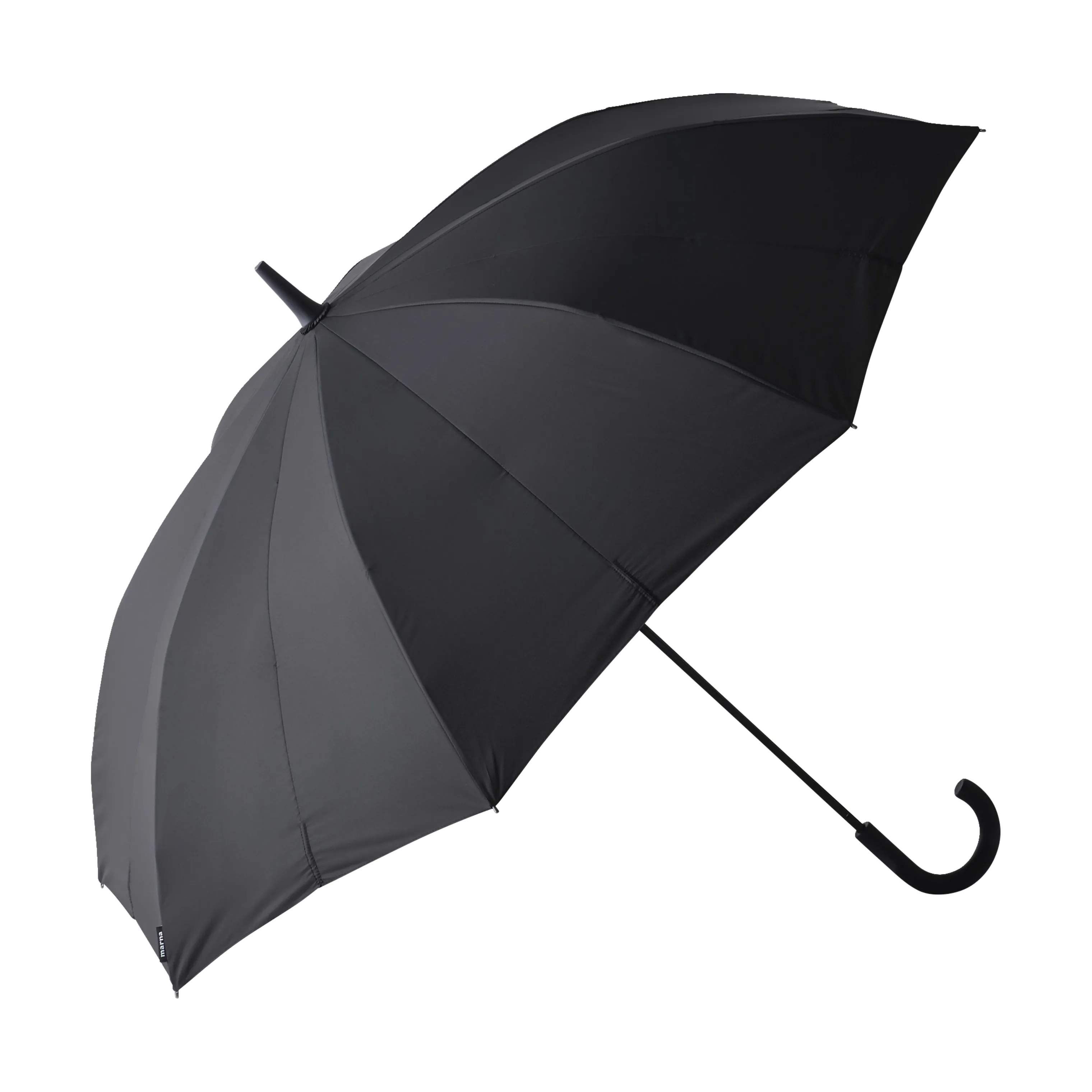 Paraply, black, large