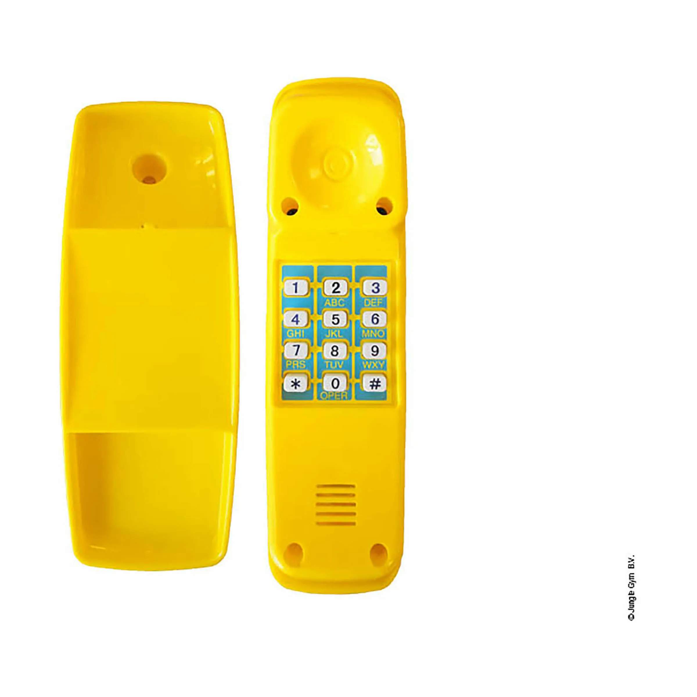 Jungle Gym Legetårne Telefon i Gul, 1