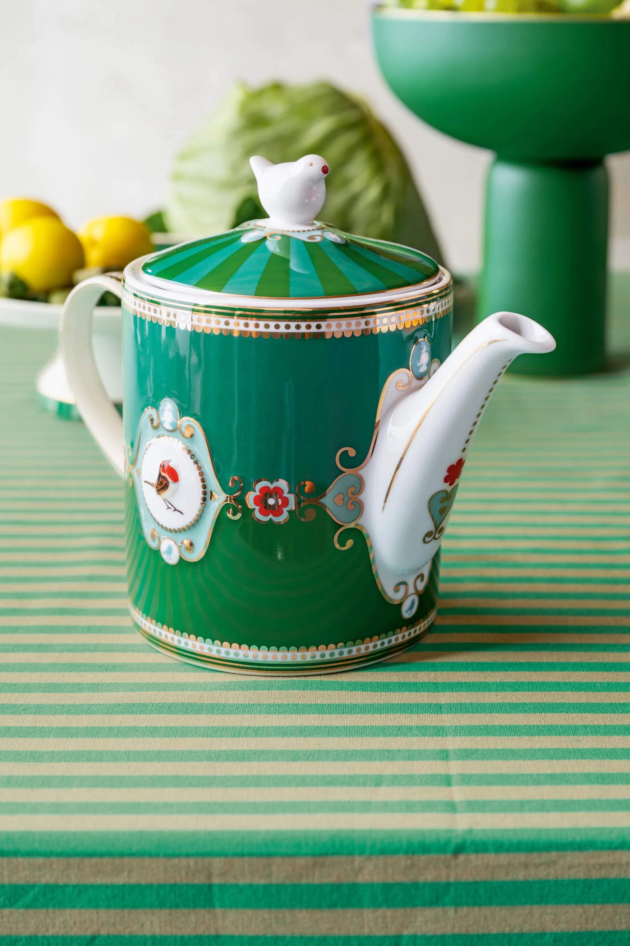PIP Studio Tekander Love Birds Tekande i Green, 2