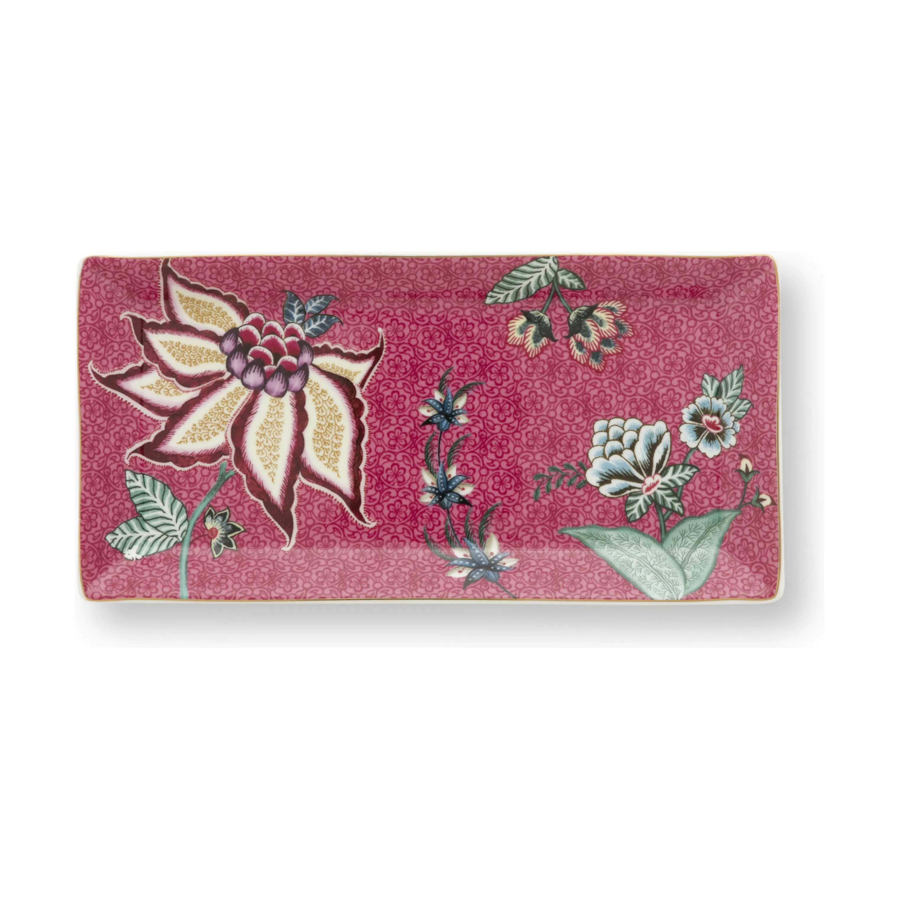 PIP Studio Bestiksæt Square Oriental Flower Festival Sushisæt - 5 dele i Pink flowers, 2