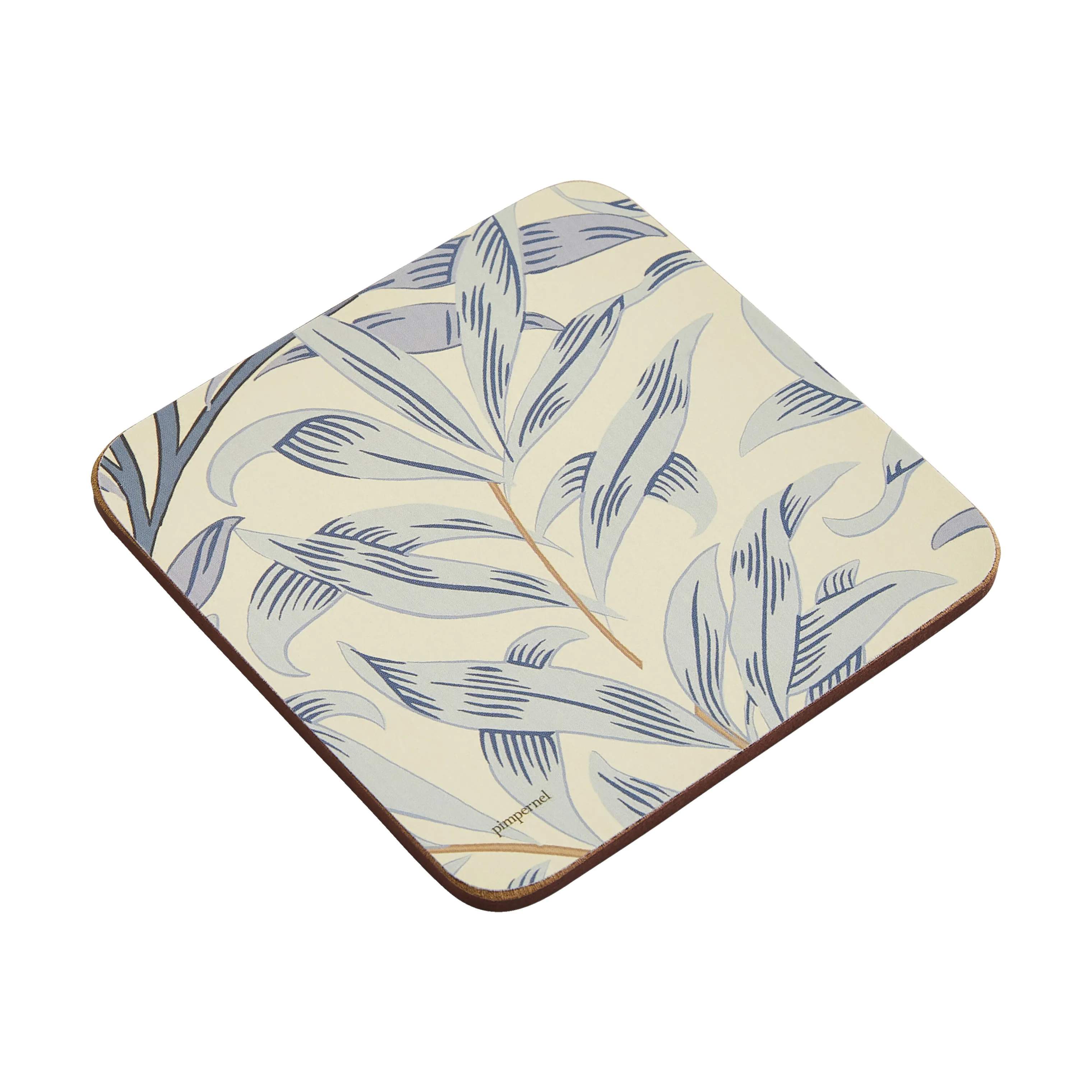 Spode Glasbrikker og coasters Morris & Co Glasbrikker - 6 stk. i Lyseblå, 1