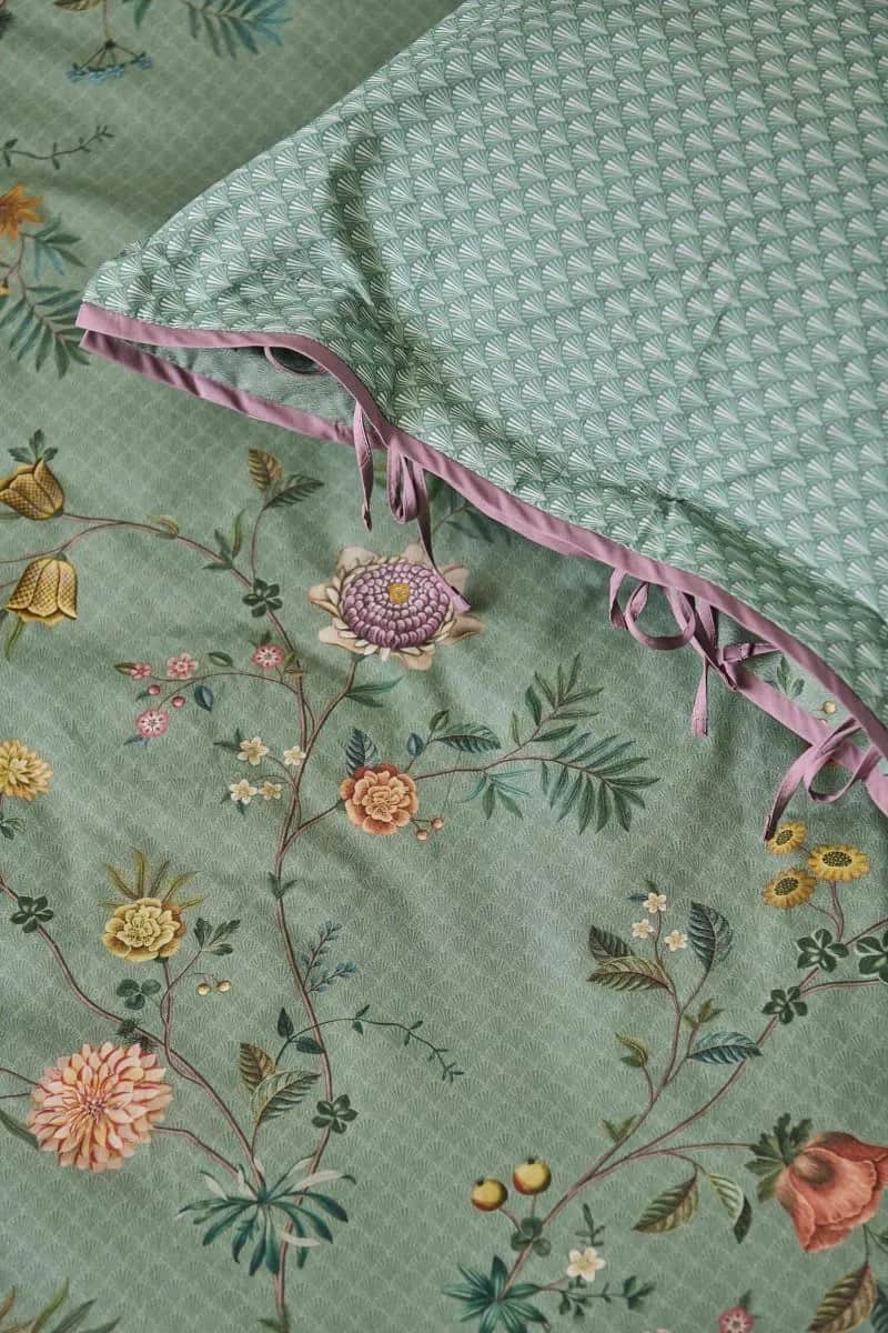 PIP Studio Sengetøj La Dolce Vita Sengetøj i Green, B140 x L200 cm, 2