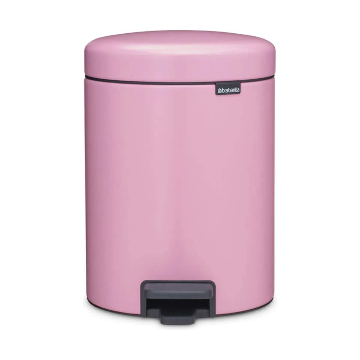 Brabantia Toiletspande NewIcon Pedalspand i Lilac Pink, 5 L, 1