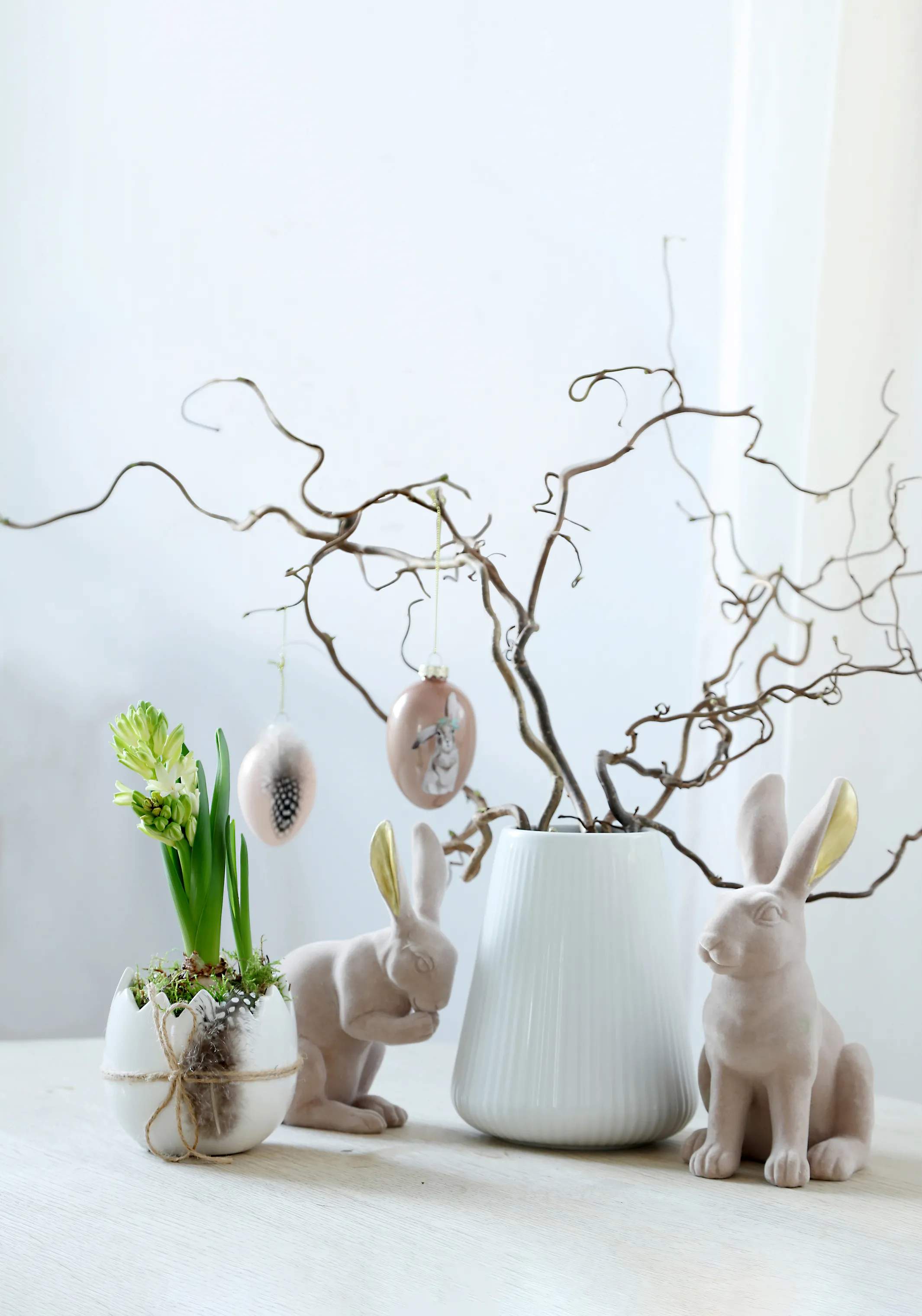 CASA Living Påskefigurer Påske 2021 Figur - Hare i Rosa, 18 cm, 2