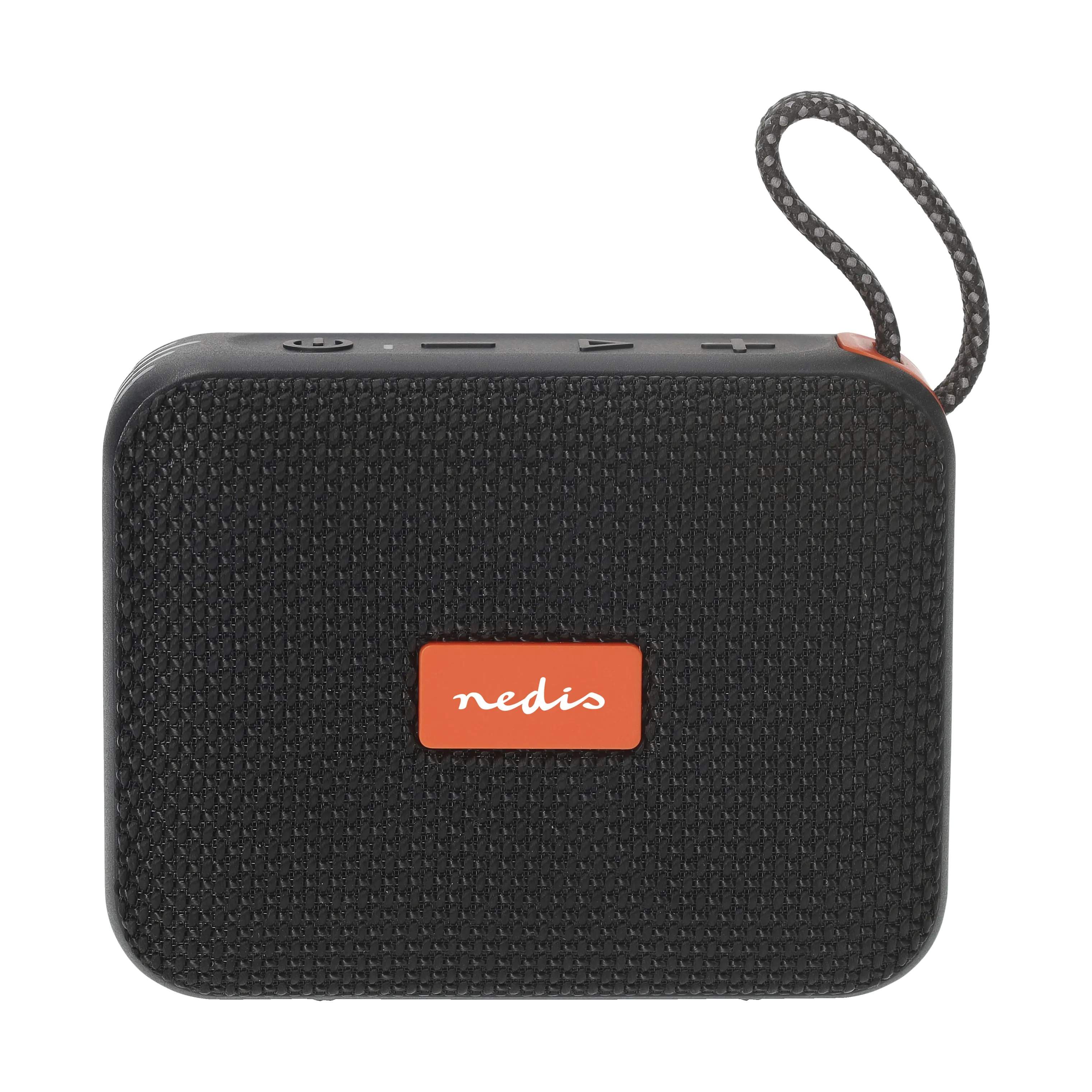 Nedis Højtalere Stylish Bluetooth Højttaler i Sort, 1
